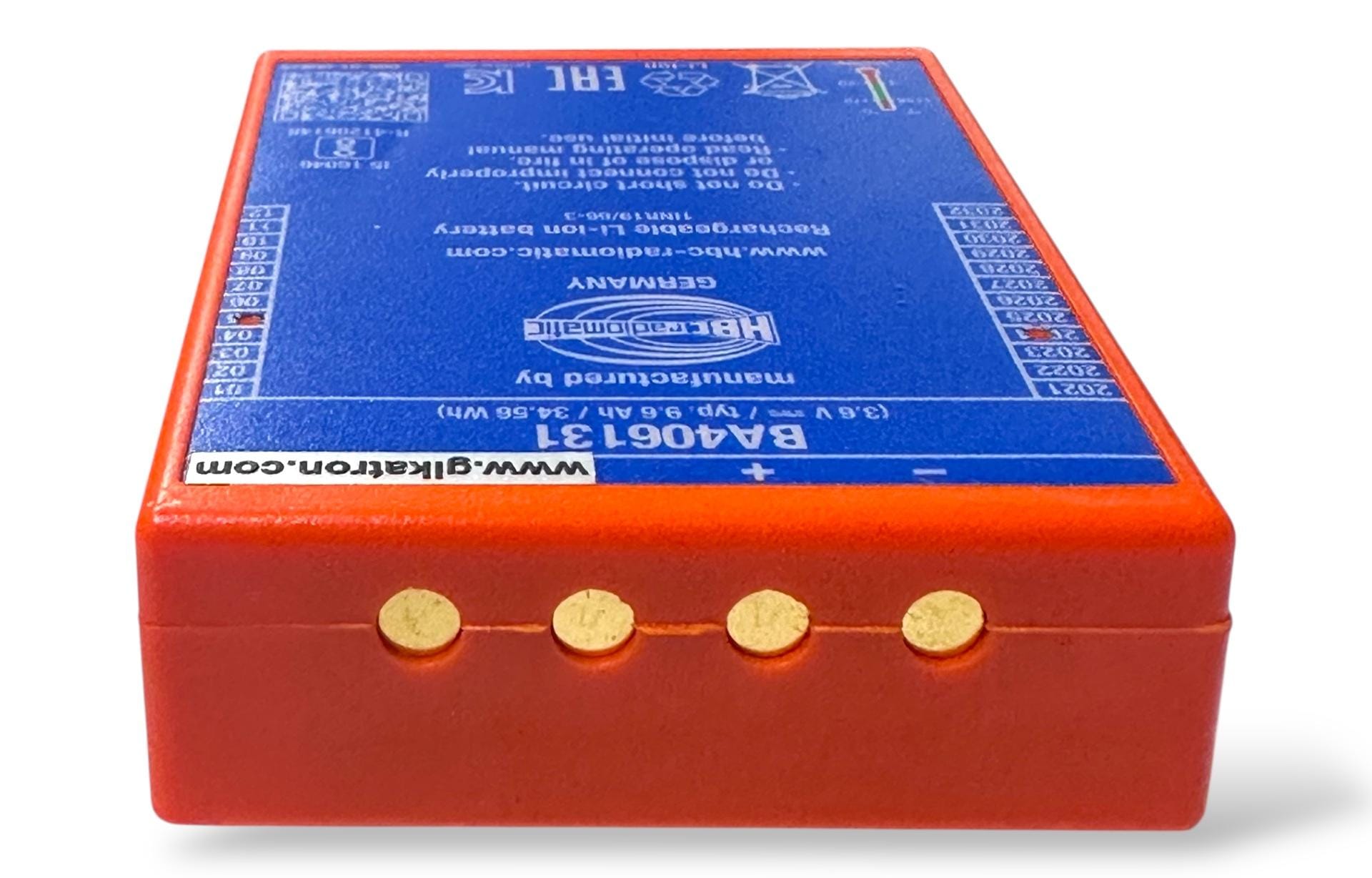 HBC Radiomatic BA406131 3.6 V 9.6 Ah Li-ion Batarya – Uzaktan Kumanda Güç Kaynağı - Image 3