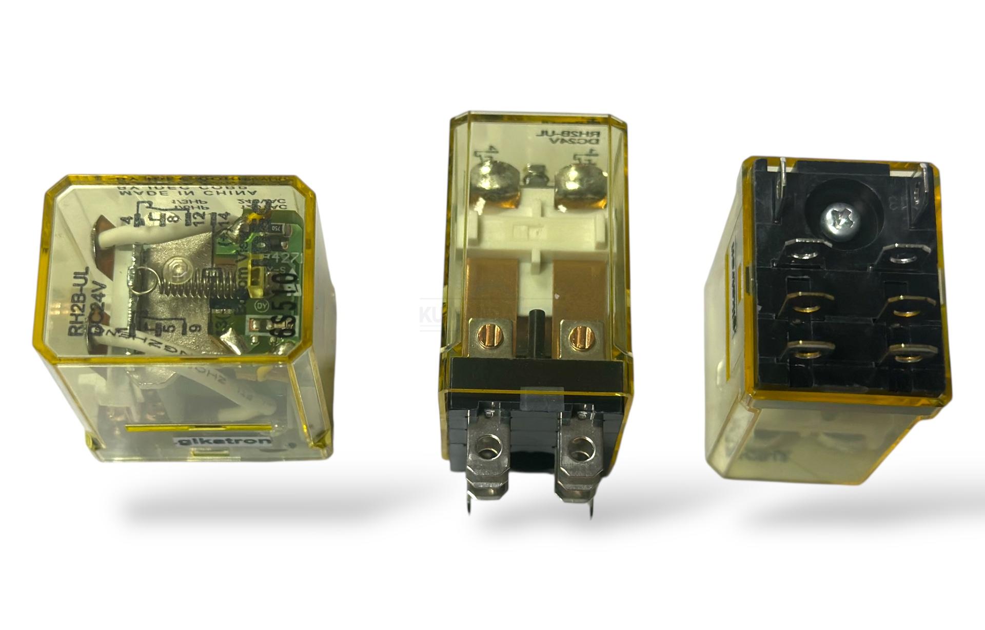 IDEC RH2B-Uld-DC24V 24 VDC Röle – DPDT 10 A Güç Rölesi (Socketable) - Image 10