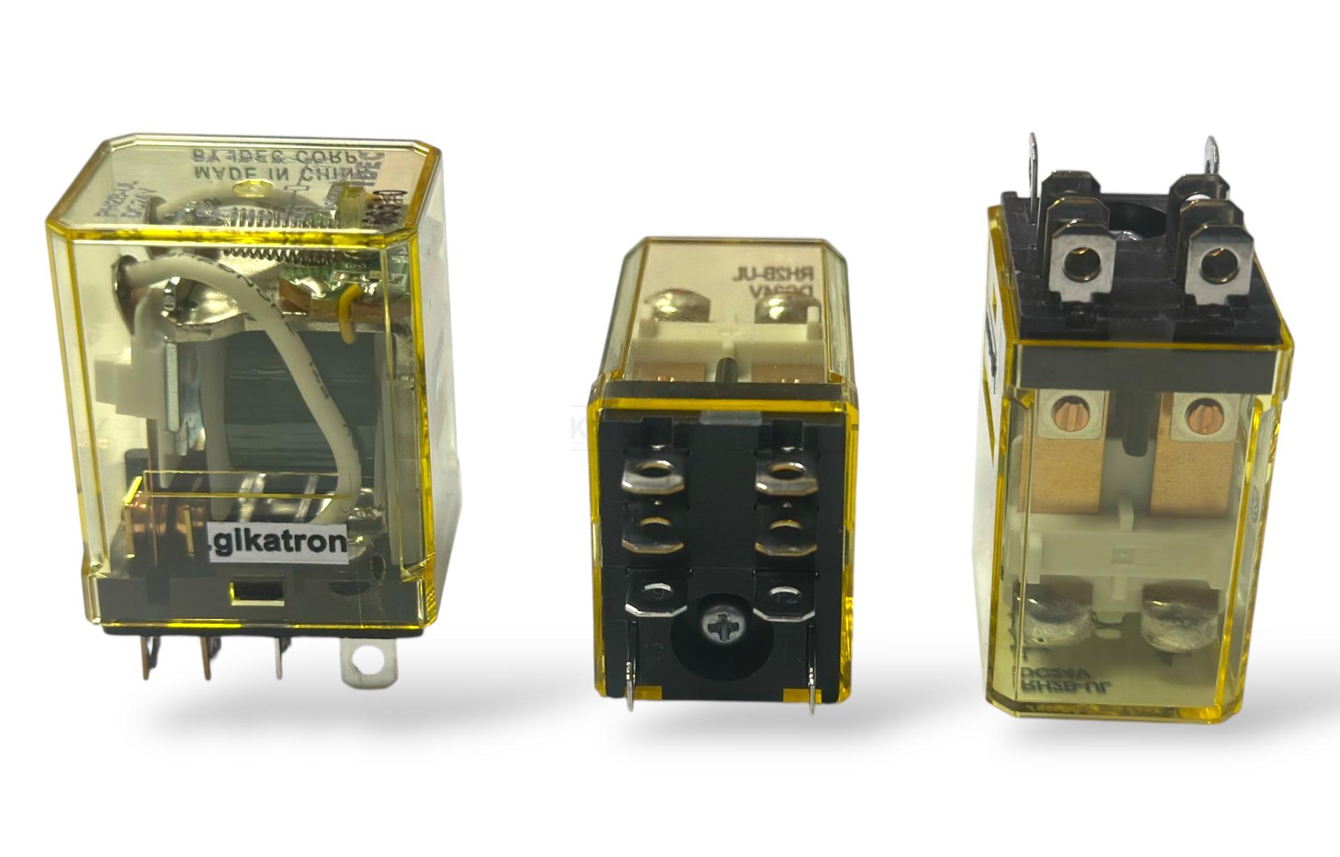 IDEC RH2B-Uld-DC24V 24 VDC Röle – DPDT 10 A Güç Rölesi (Socketable) - Image 9