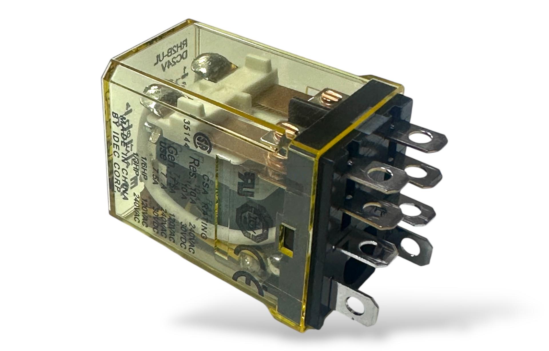 IDEC RH2B-Uld-DC24V 24 VDC Röle – DPDT 10 A Güç Rölesi (Socketable) - Image 5