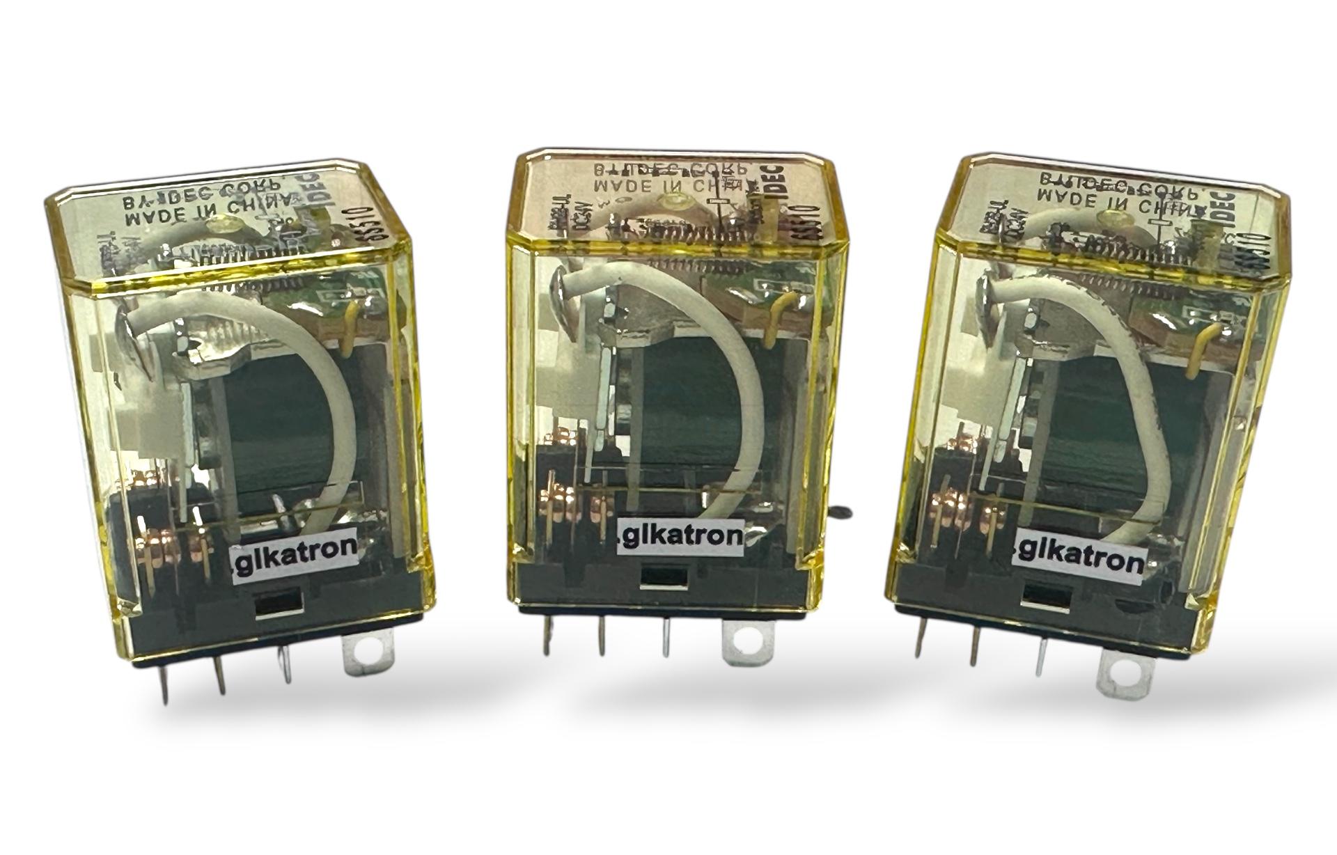 IDEC RH2B-Uld-DC24V 24 VDC Röle – DPDT 10 A Güç Rölesi (Socketable) - Image 3