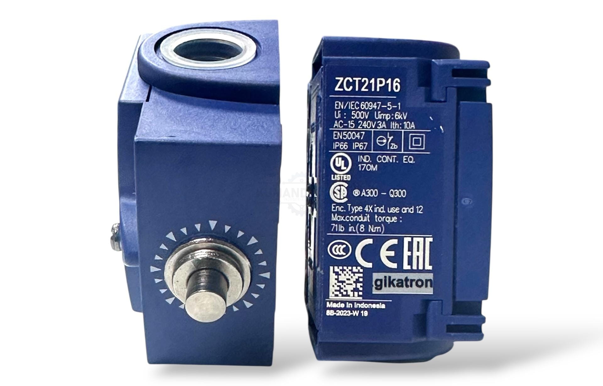 Telemecanique XCKT2110P16 Limit Switch – Metal Pimli End Switch, NO + NC - Image 7