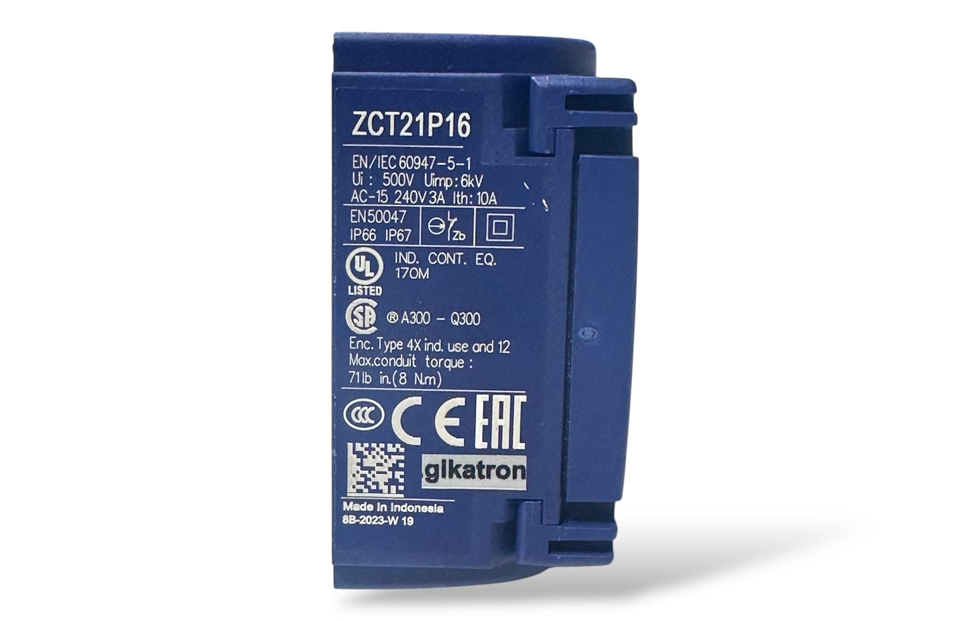 Telemecanique XCKT2110P16 Limit Switch – Metal Pimli End Switch, NO + NC - Image 6