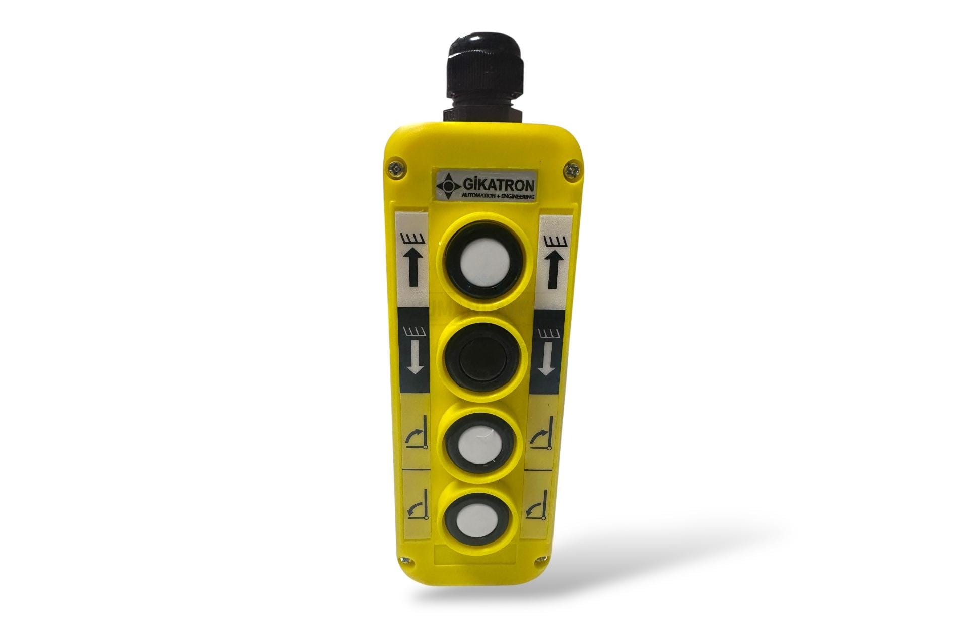 Tron Mikser KB-4 4 Butonlu Kablolu Kumanda Kutusu – Endüstriyel 4 Butonlu Kontrol Paneli - Görsel 3