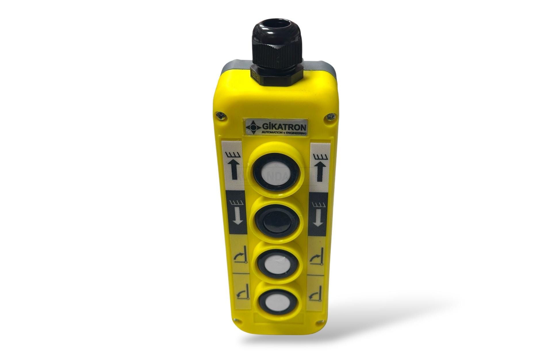 Tron Mikser KB-4 4 Butonlu Kablolu Kumanda Kutusu – Endüstriyel 4 Butonlu Kontrol Paneli - Görsel 2