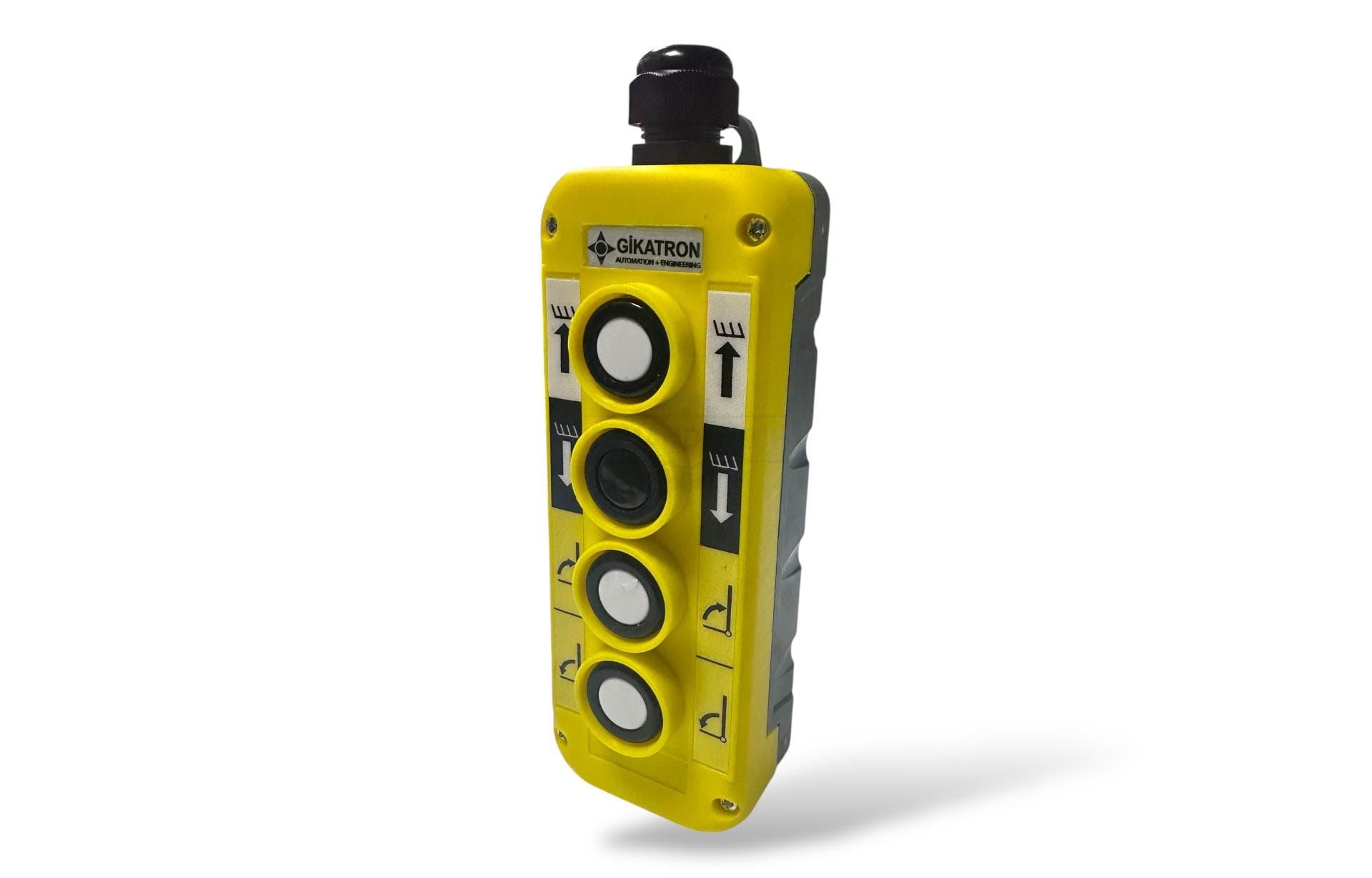 Tron Mikser KB-4 4 Butonlu Kablolu Kumanda Kutusu – Endüstriyel 4 Butonlu Kontrol Paneli