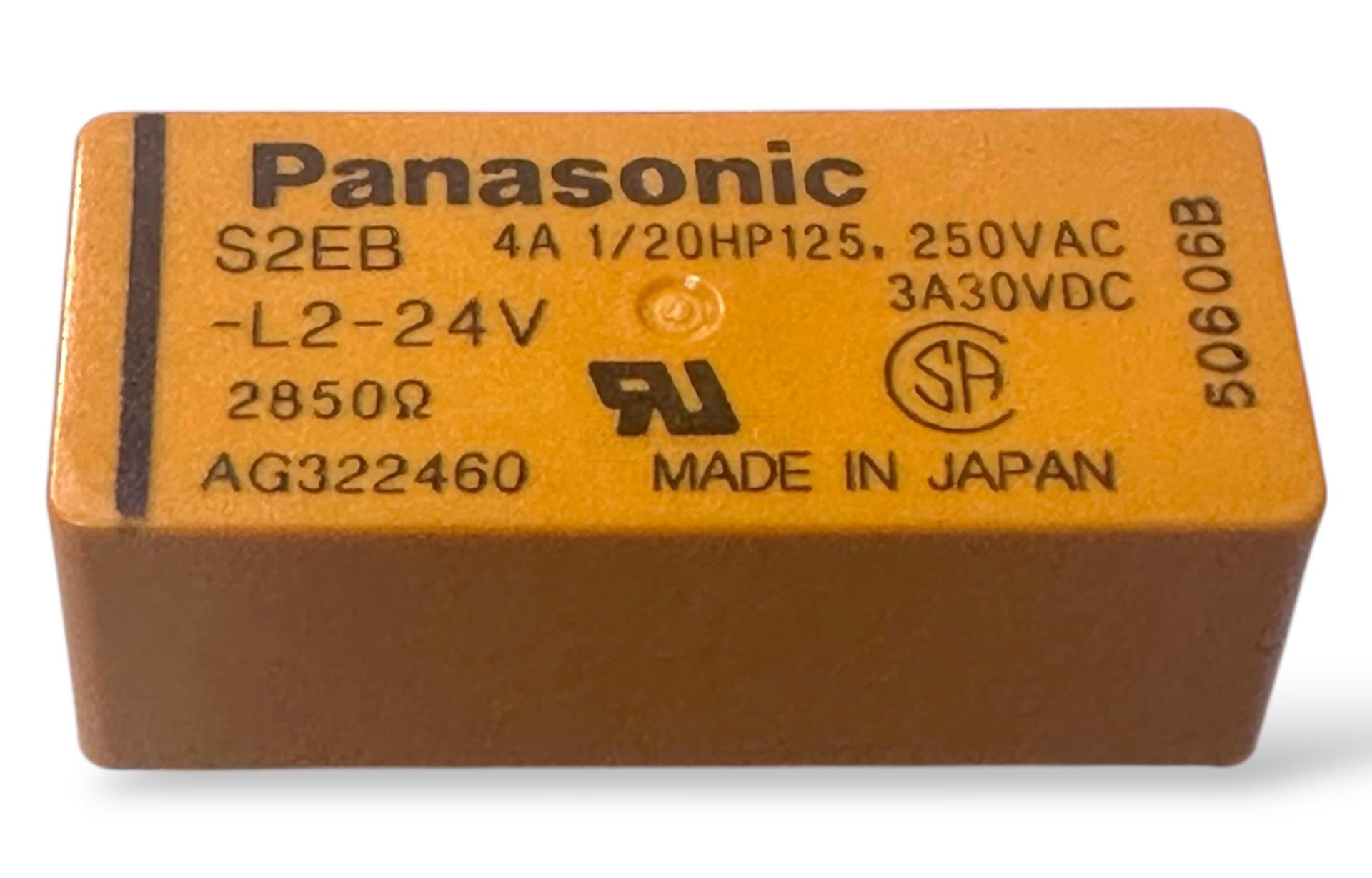 Panasonic S2EB-L2-24V Röle | 24V Endüstriyel Kontrol Rölesi - Image 7