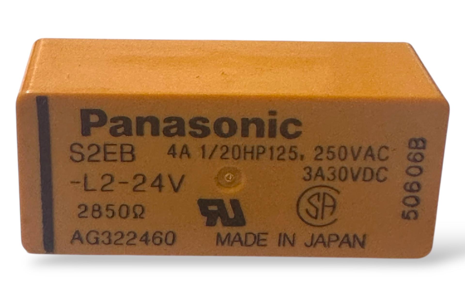 Panasonic S2EB-L2-24V Röle | 24V Endüstriyel Kontrol Rölesi - Image 5