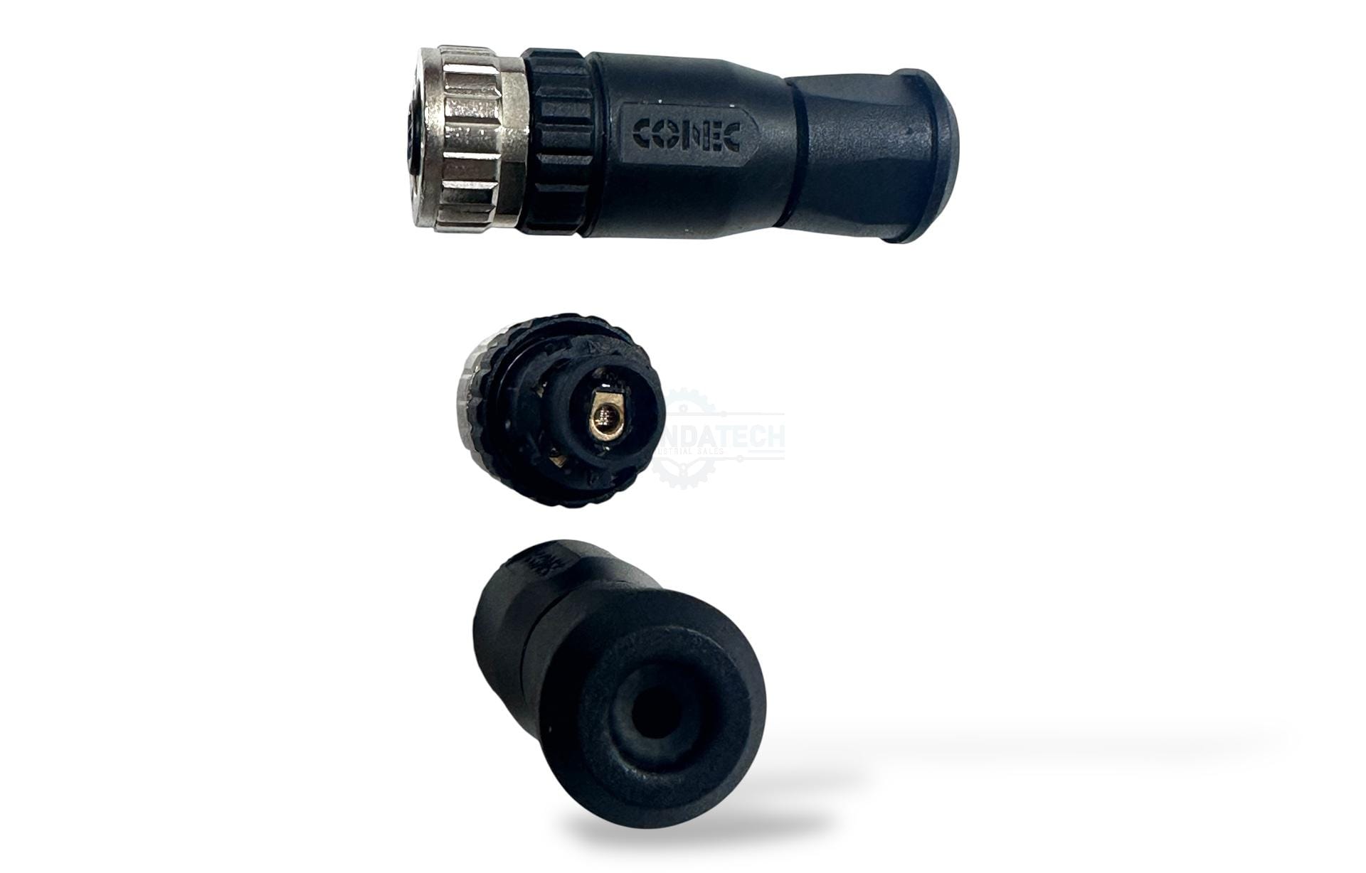 Amphenol Conec 43-00094 M12 5Pin Dişi Soket | Seyyar Bağlantılı Endüstriyel Soket - Görsel 2