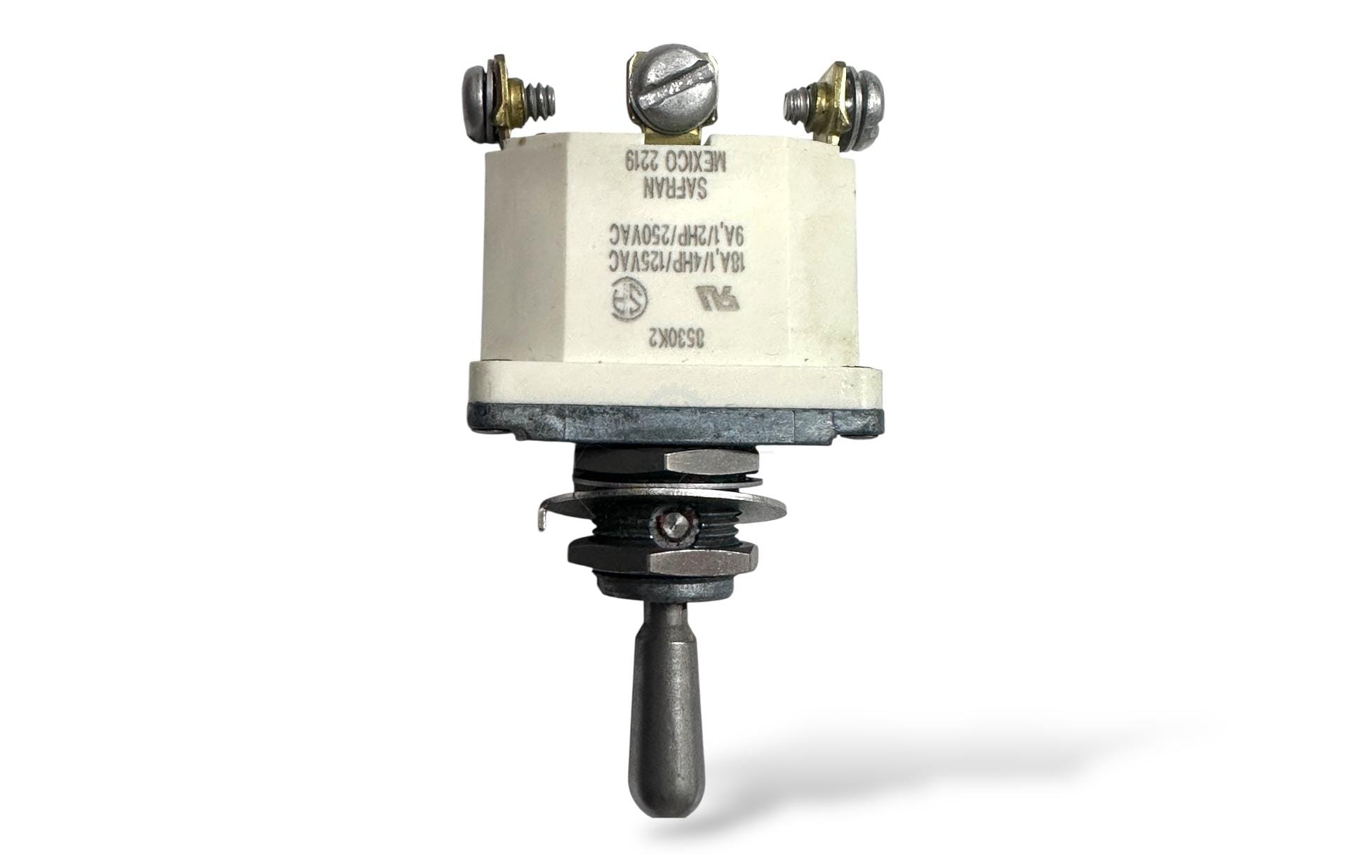 HBC Radiomatic IE130005 Eaton Cutler Hammer 8530K2 1-0-1 Yaylı Toggle Anahtar | Yaylı-0-Yaylı 3 Konumlu - Görsel 6