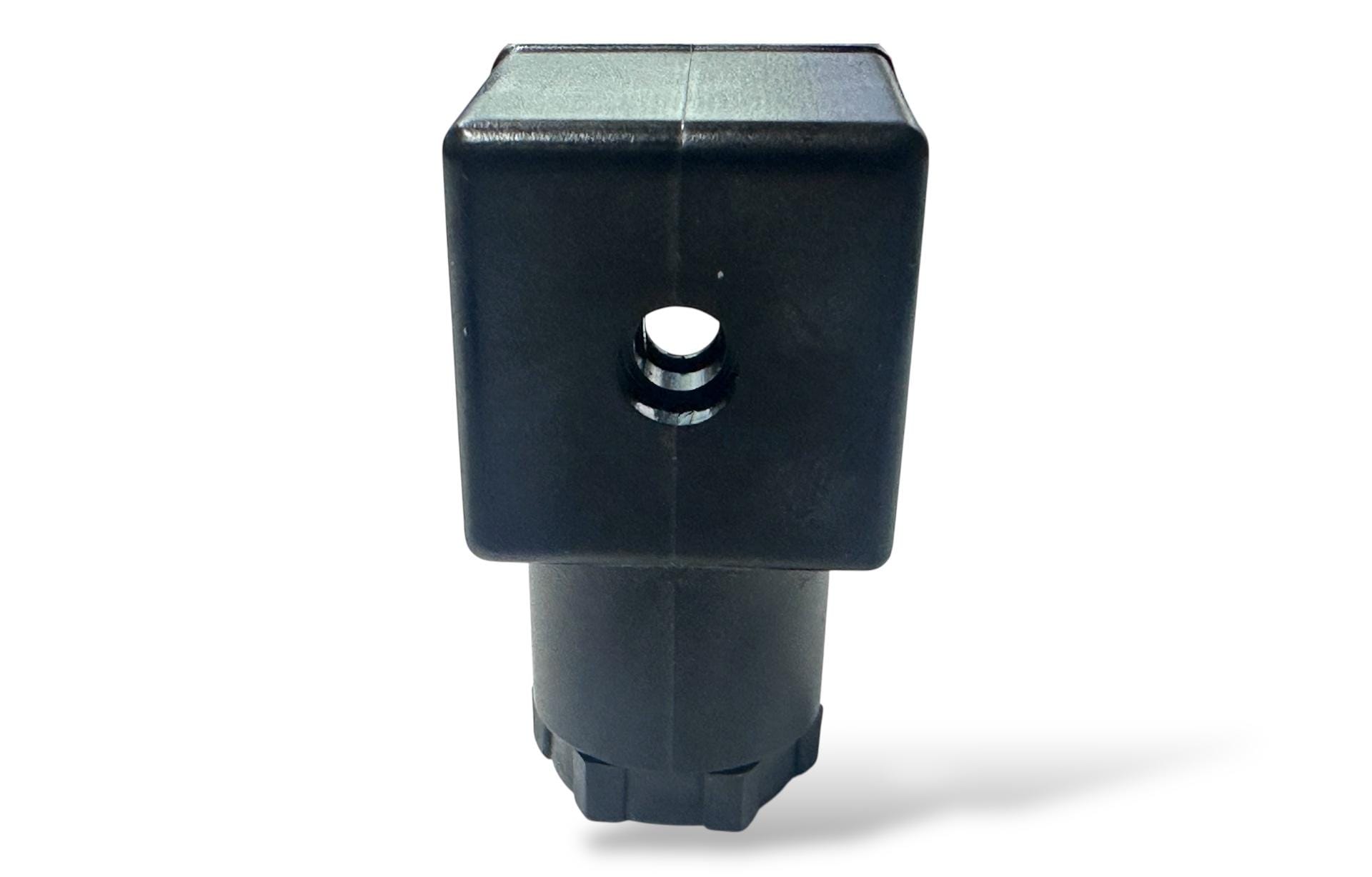 Sanvalve Standart 4Pin, 4 Bağlantılı Siyah Işıksız Valf Bobin Soketi | Endüstriyel Bağlantı Elemanı - Image 3