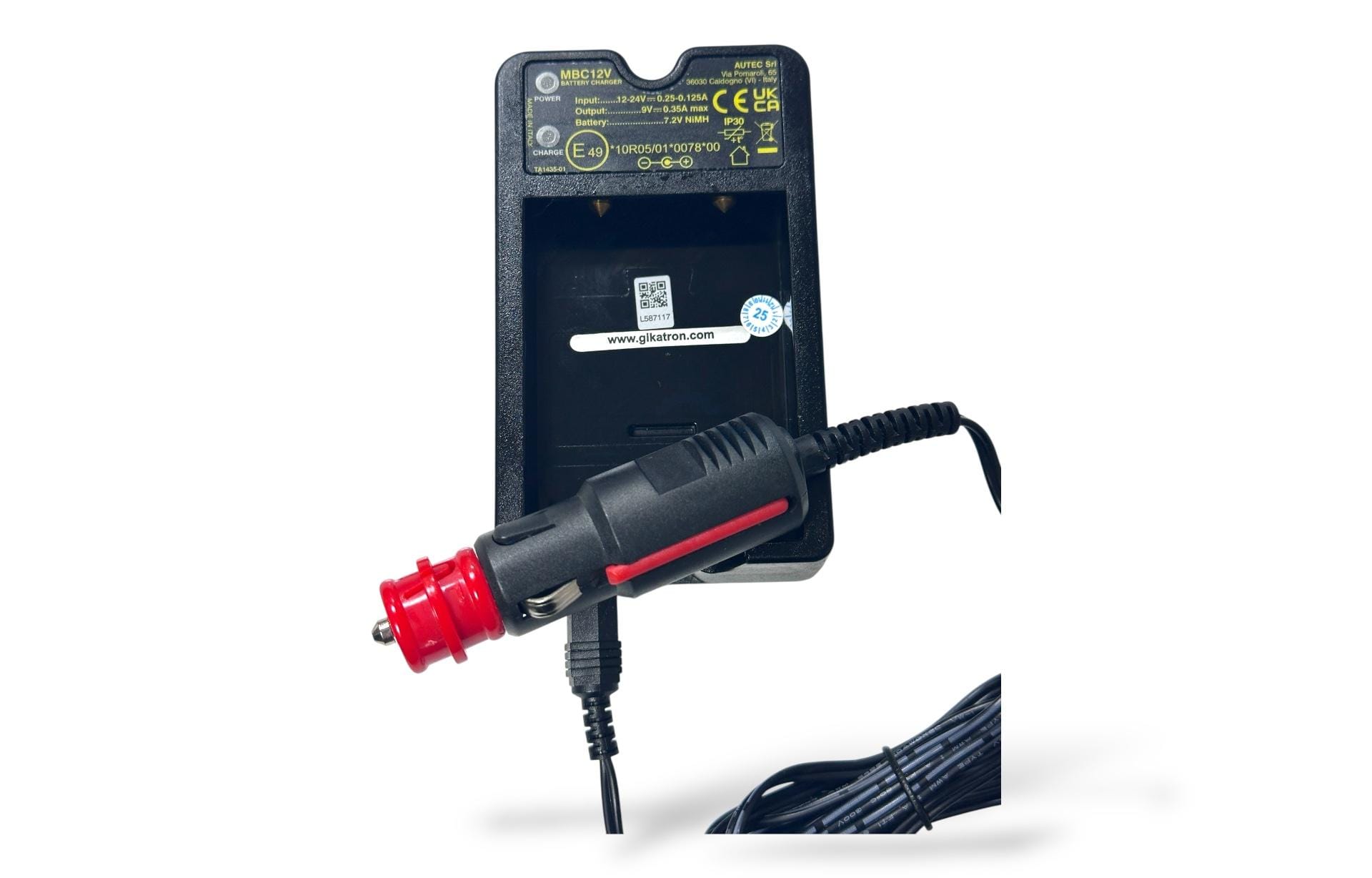 Autec MBC12 12-24V Şarj Cihazı | MBM06MH Batarya Uyumlu - Image 6