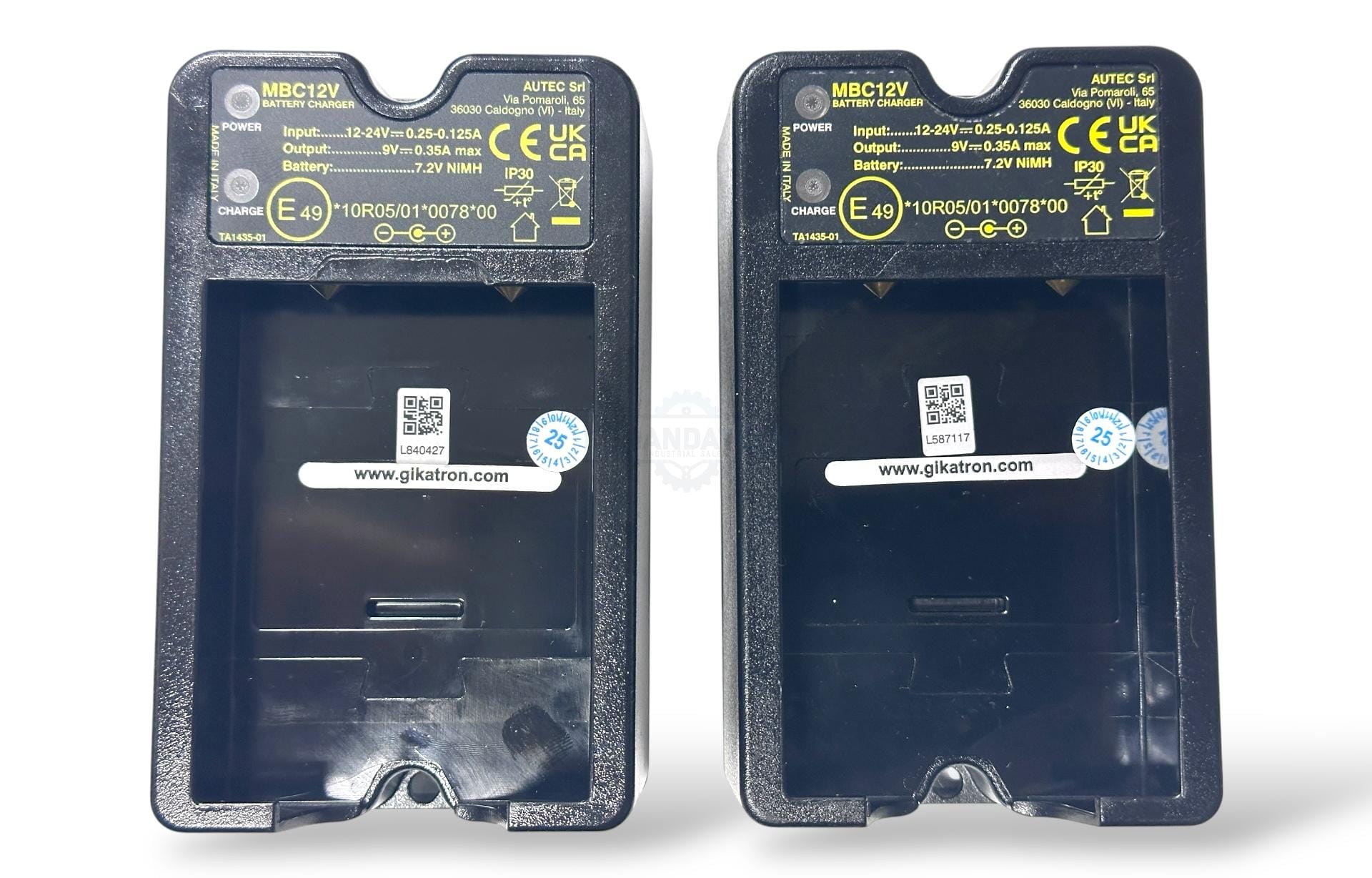 Autec MBC12 12-24V Şarj Cihazı | MBM06MH Batarya Uyumlu - Image 13