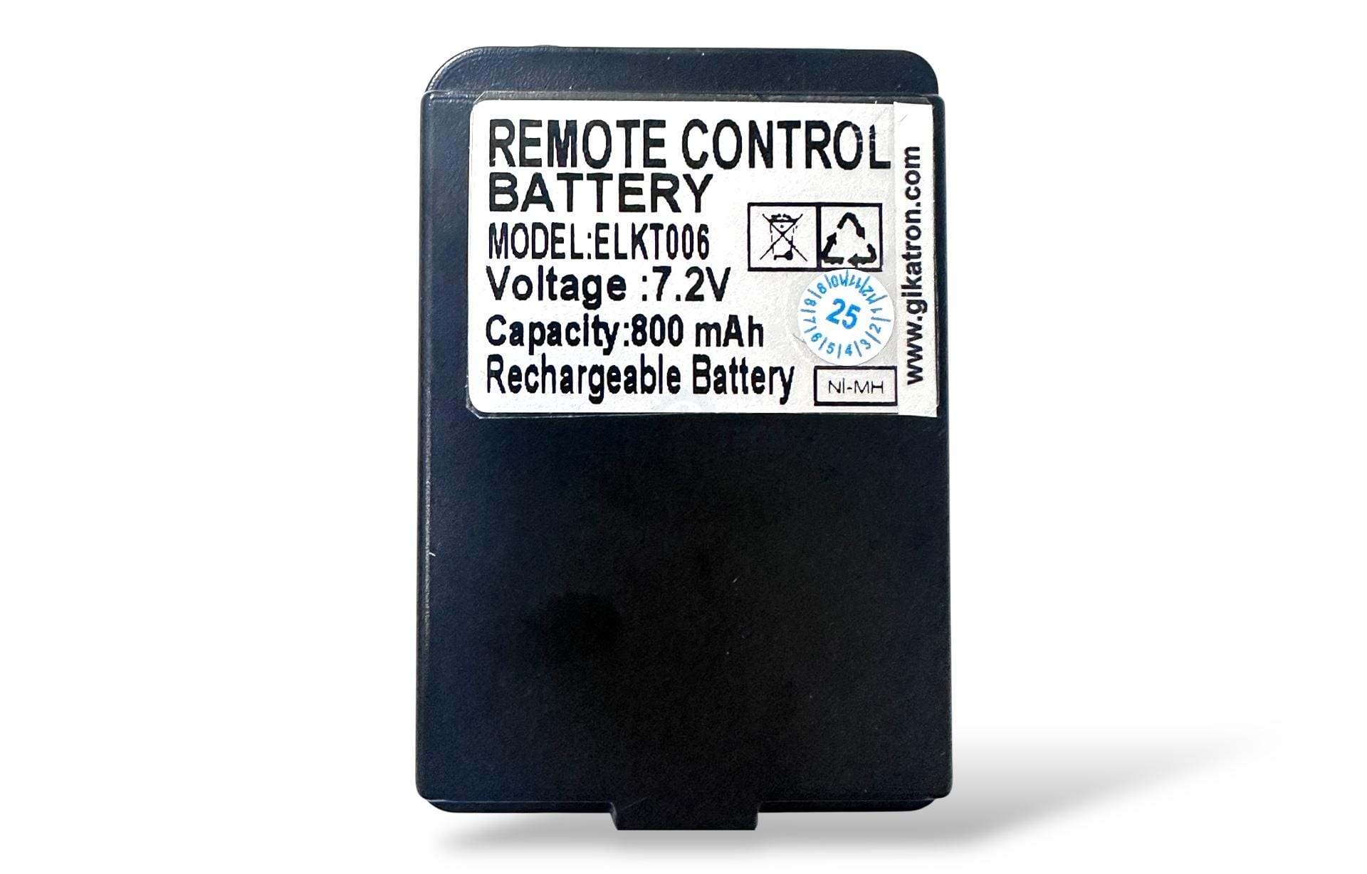 Autec MBM06MH Batarya | Gikatron ELKT006 7.2V 800mAh Şarj Edilebilir Kumanda Pili (Yerli Üretim)