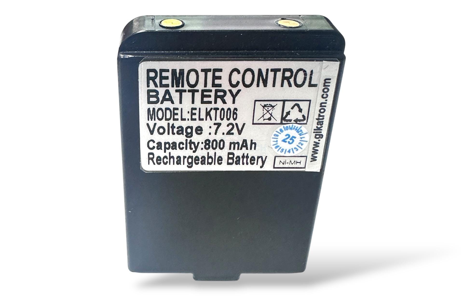 Autec MBM06MH Batarya | Gikatron ELKT006 7.2V 800mAh Şarj Edilebilir Kumanda Pili (Yerli Üretim) - Görsel 2