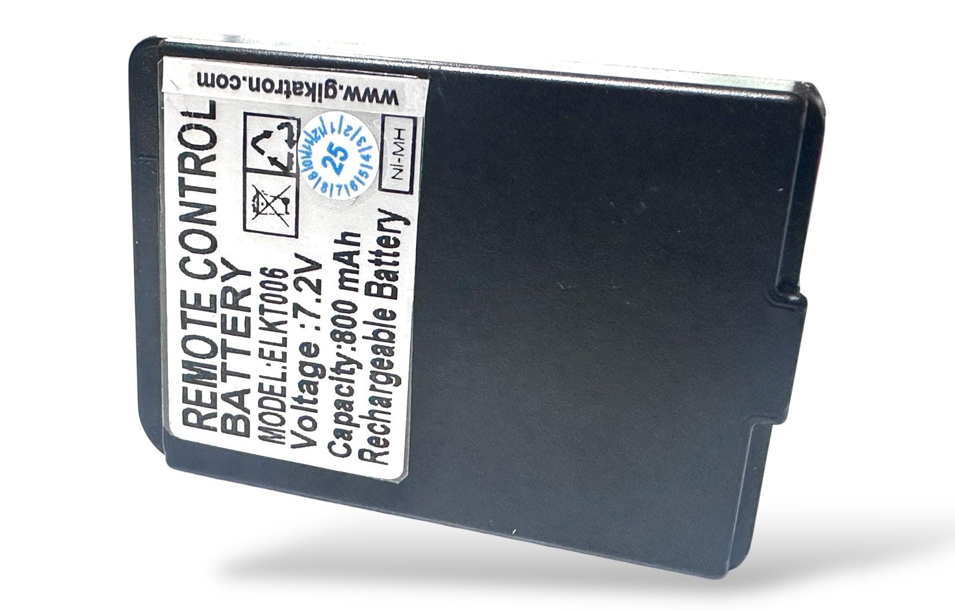 Autec MBM06MH Batarya | Gikatron ELKT006 7.2V 800mAh Şarj Edilebilir Kumanda Pili (Yerli Üretim) - Görsel 3
