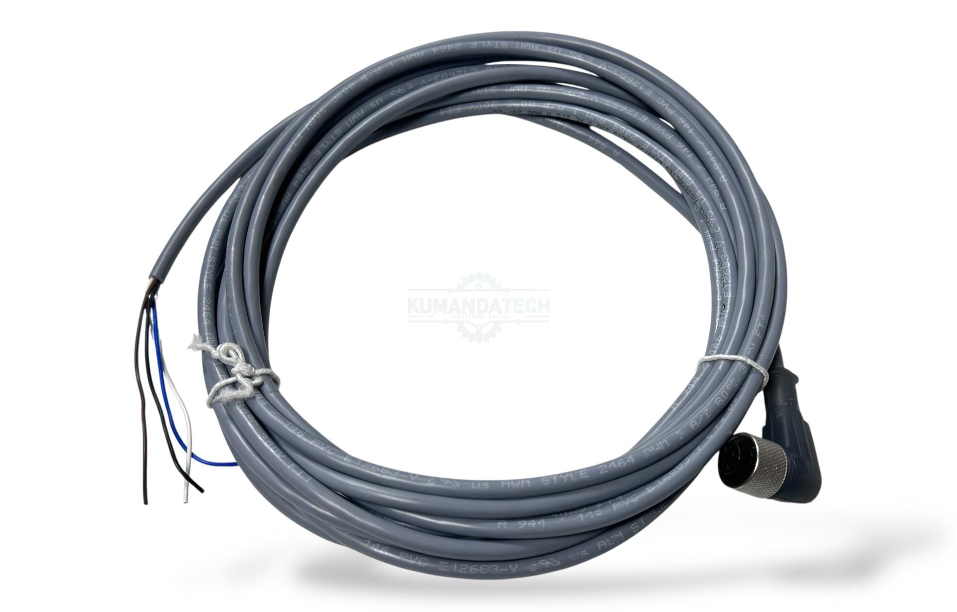 Telemeqanick XZCPV1241L5 | 5mt -90° 4Pin 4 Kablolu M12 Dişi Sensör Kablosu - Image 6