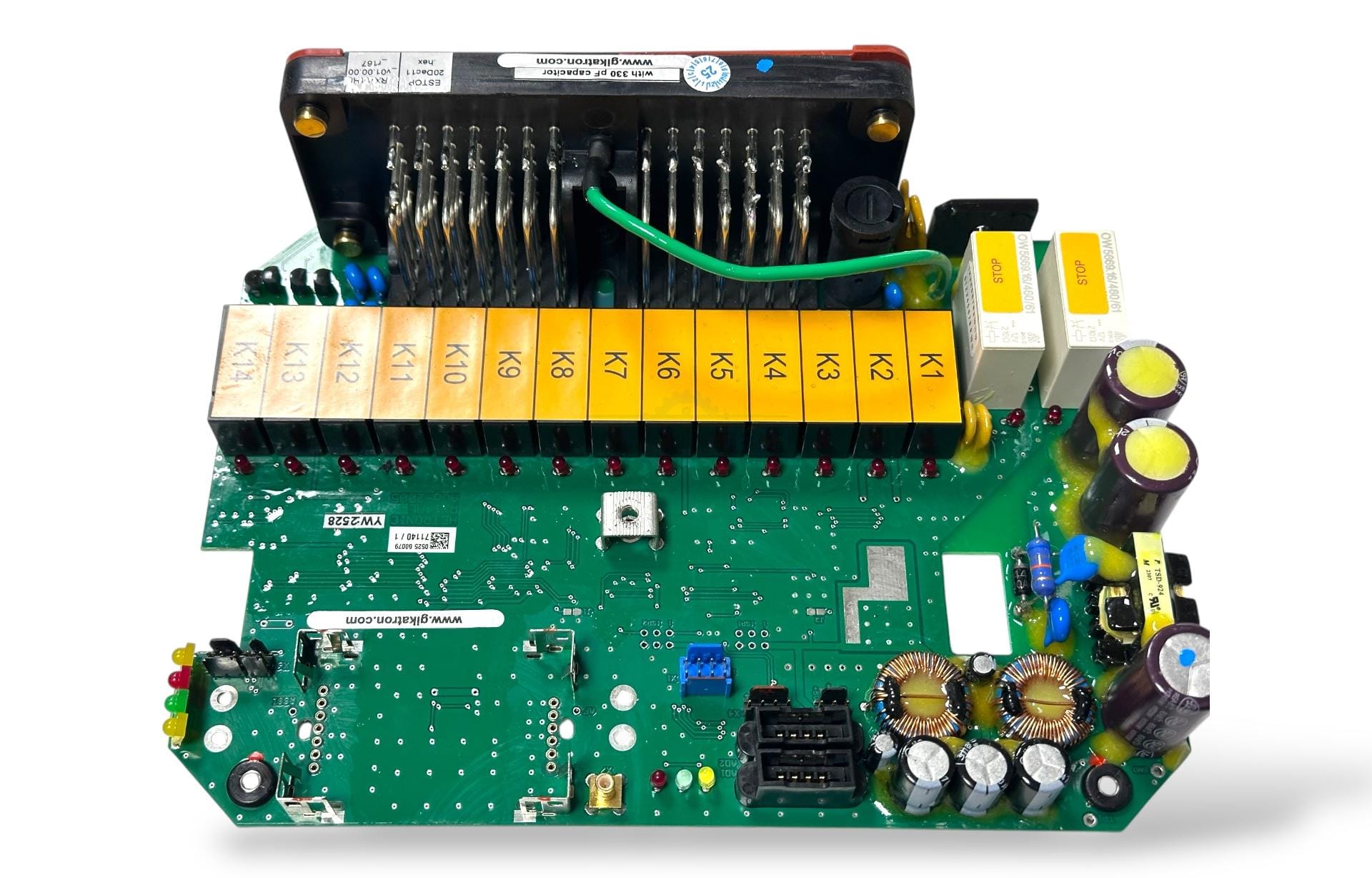 Hetronic RX14HL Taban Kartı | Endüstriyel Uzaktan Kumanda Kontrol Kartı - Image 11