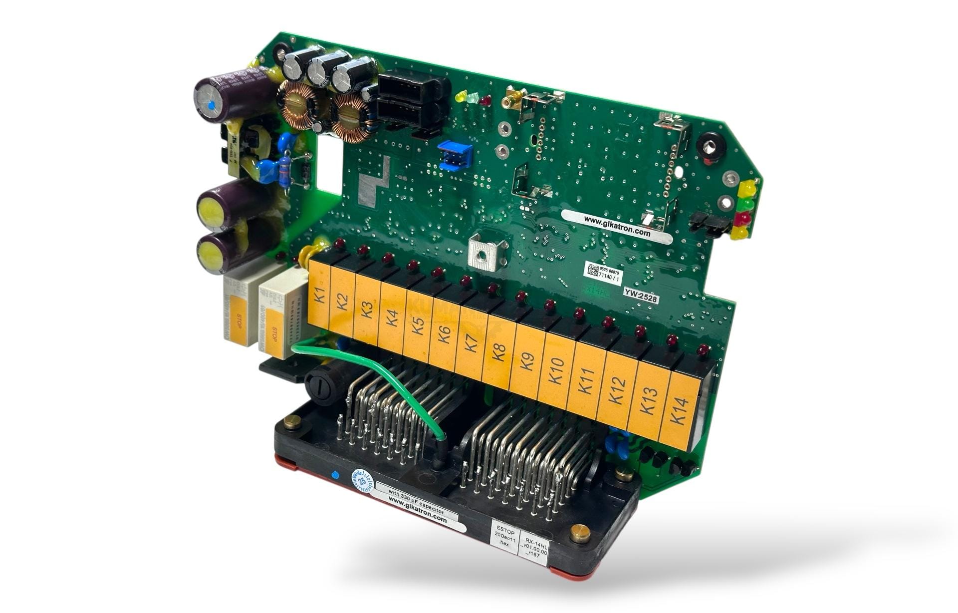 Hetronic RX14HL Taban Kartı | Endüstriyel Uzaktan Kumanda Kontrol Kartı - Image 4