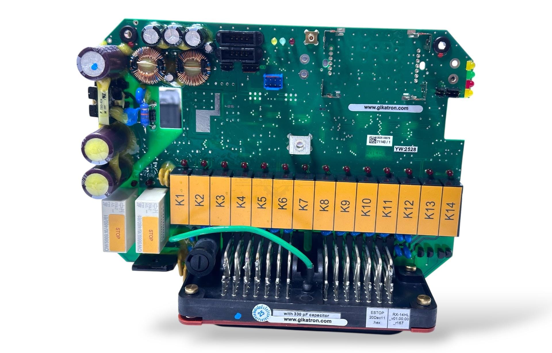 Hetronic RX14HL Taban Kartı | Endüstriyel Uzaktan Kumanda Kontrol Kartı - Image 3