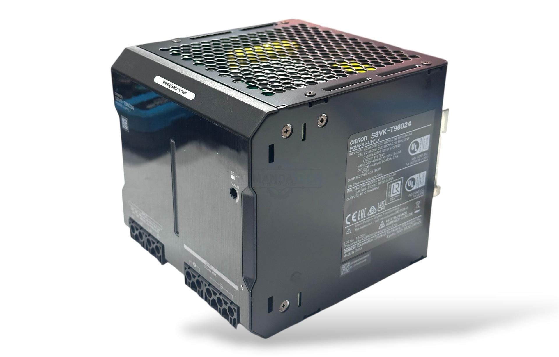 Omron S8VK-T96024 Trifaze 40A 24VDC Power Supply | Endüstriyel Güç Kaynağı