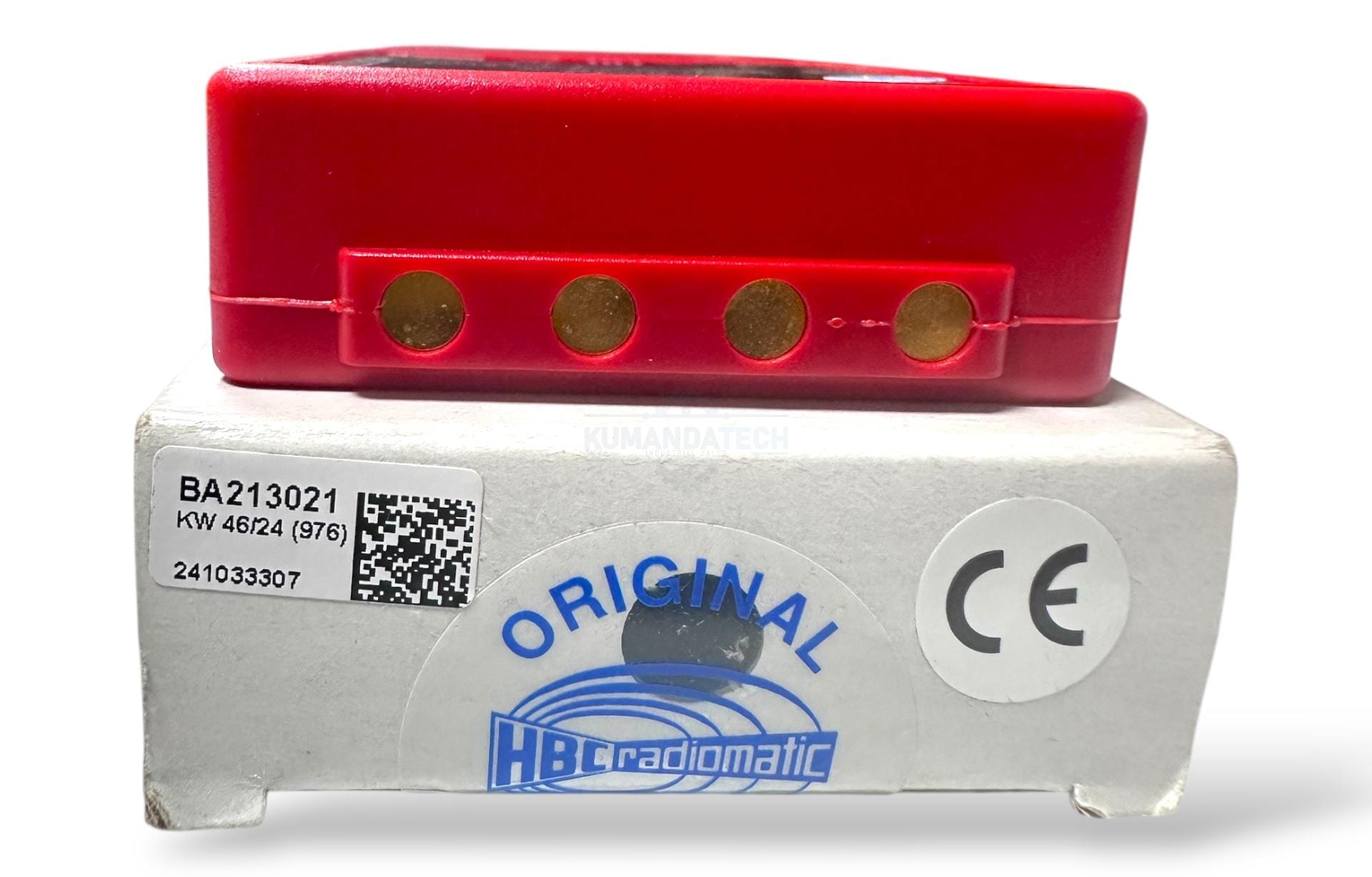 HBC Radiomatic Putzmeister BA213021 2x6V-2x2100mAh Kırmızı Uzun Batarya - Görsel 6