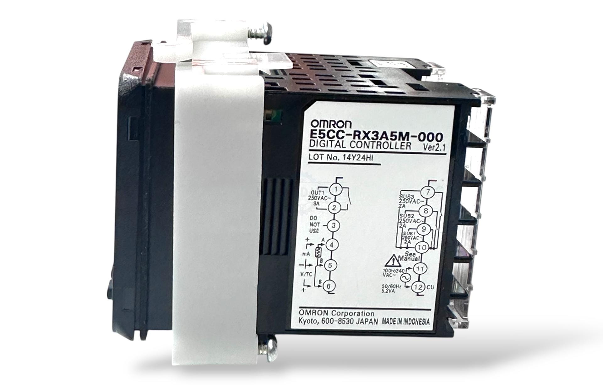 OMRON E5CC-RX3A5M-000 Dijital Sıcaklık Kontrol Cihazı – 1/16 DIN PID Termostat 100–240 VAC - Image 6