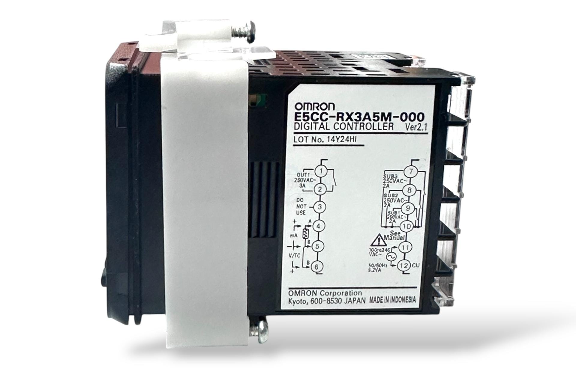 OMRON E5CC-RX3A5M-000 Dijital Sıcaklık Kontrol Cihazı – 1/16 DIN PID Termostat 100–240 VAC - Image 5