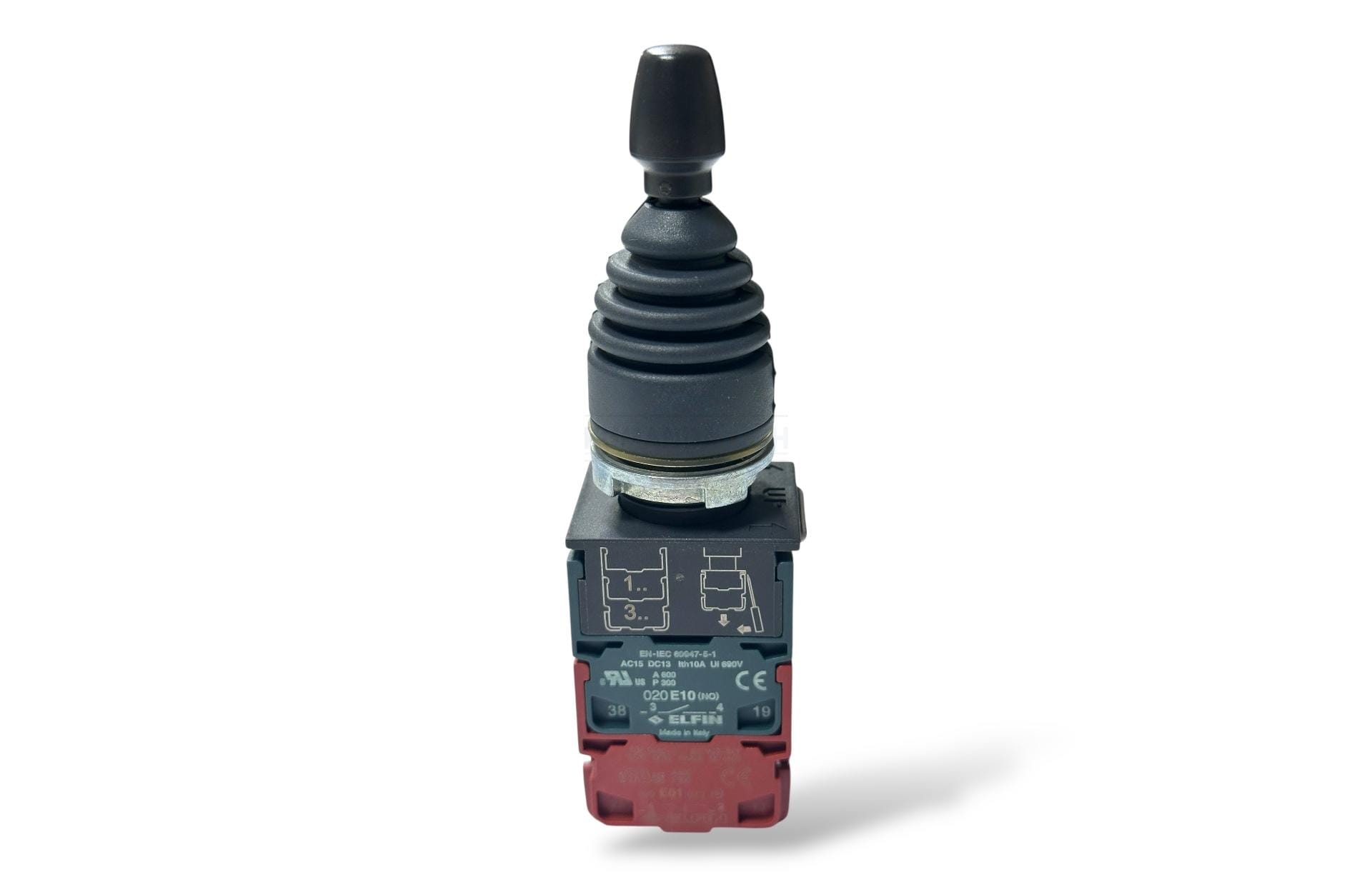 Elfin Çift Eksen On-Off 4 Yön Joystick – Endüstriyel Kumanda Anahtarı Ø30 mm - Görsel 12
