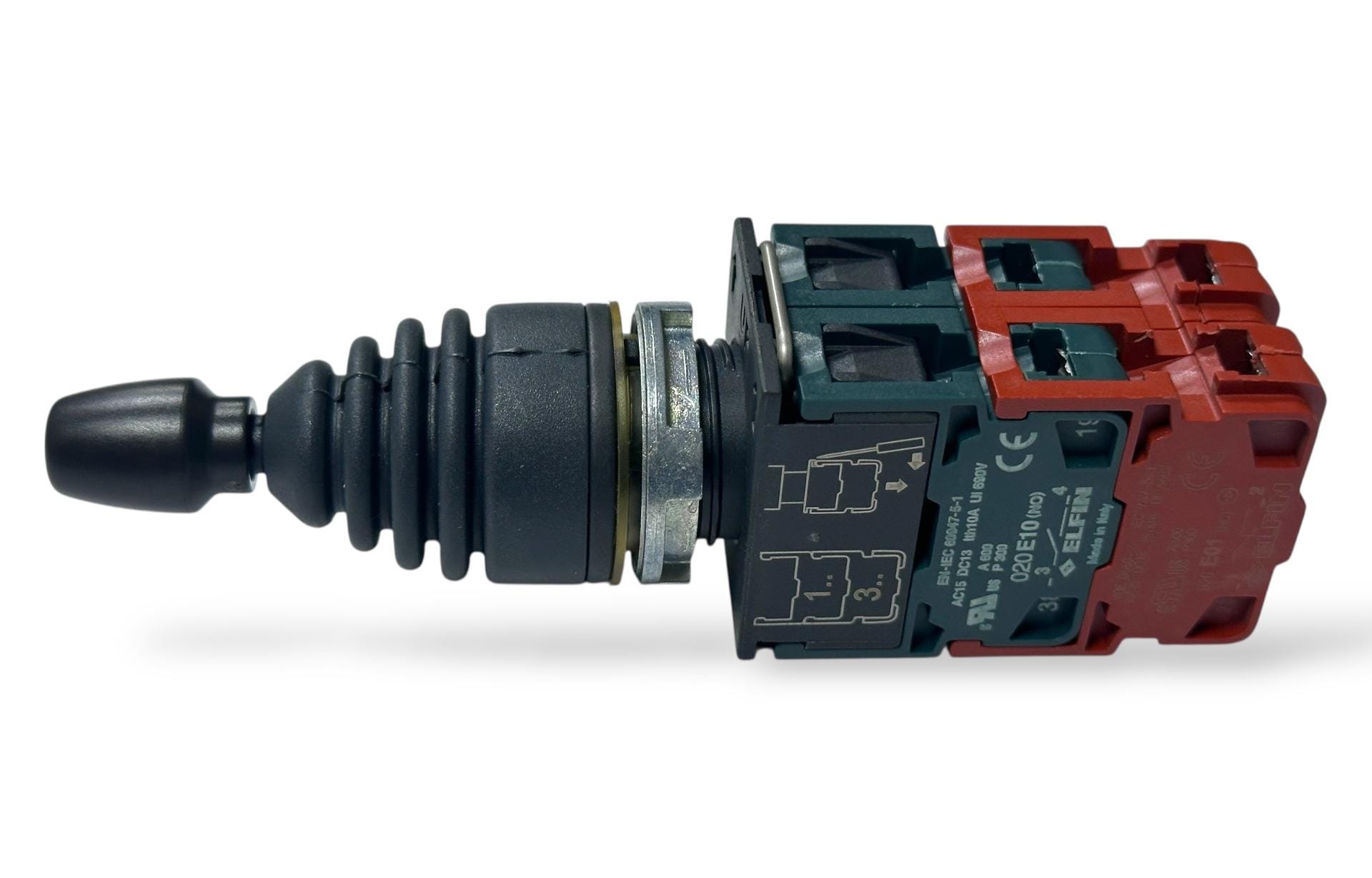 Elfin Çift Eksen On-Off 4 Yön Joystick – Endüstriyel Kumanda Anahtarı Ø30 mm - Görsel 9
