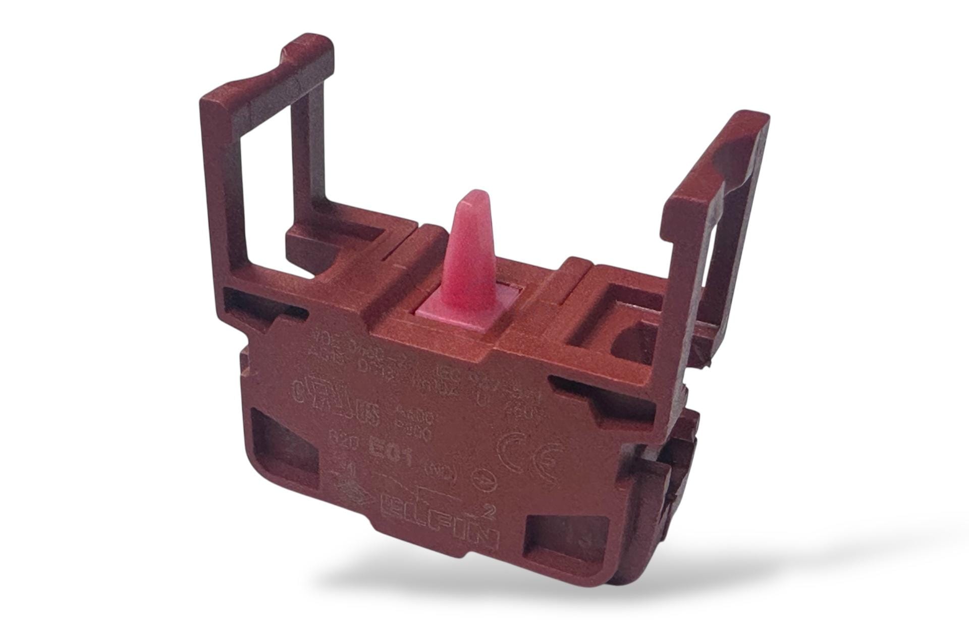 Elfin Joystick NC Stop Kontak – Endüstriyel NC (Normal Kapalı) Kontak Bloklu Joystick Stop Anahtarı - Image 3