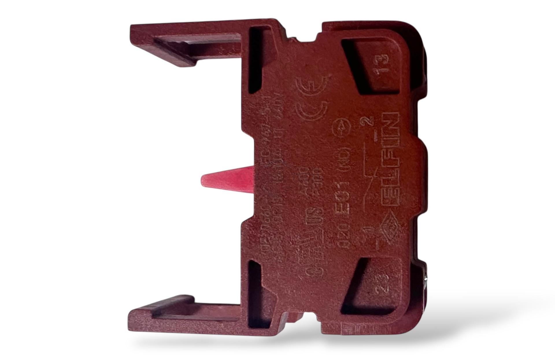 Elfin Joystick NC Stop Kontak – Endüstriyel NC (Normal Kapalı) Kontak Bloklu Joystick Stop Anahtarı - Image 7