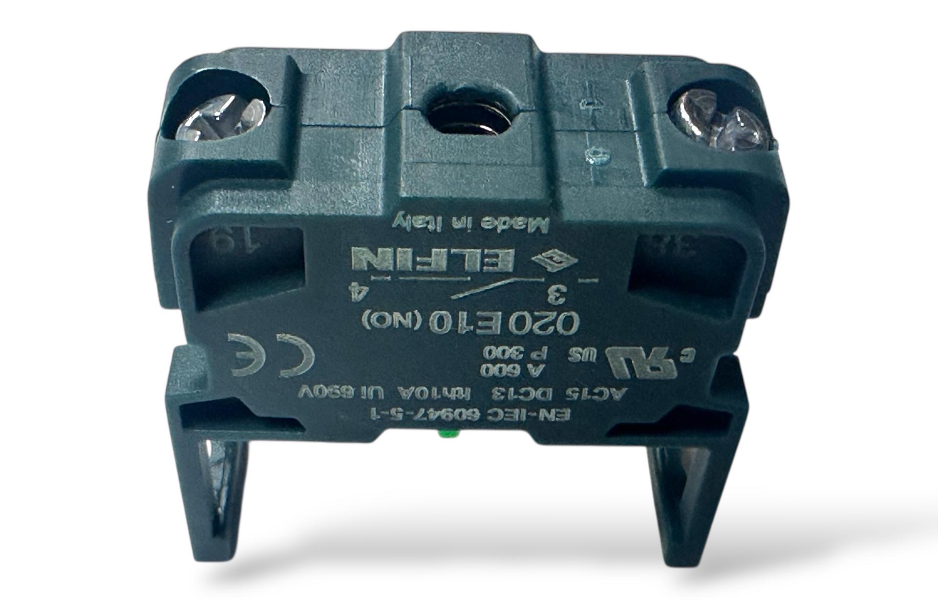 Elfin Joystik Start NO Kontak | Endüstriyel Makineler ve Vinçler İçin Dayanıklı Başlatma Butonu - Image 5