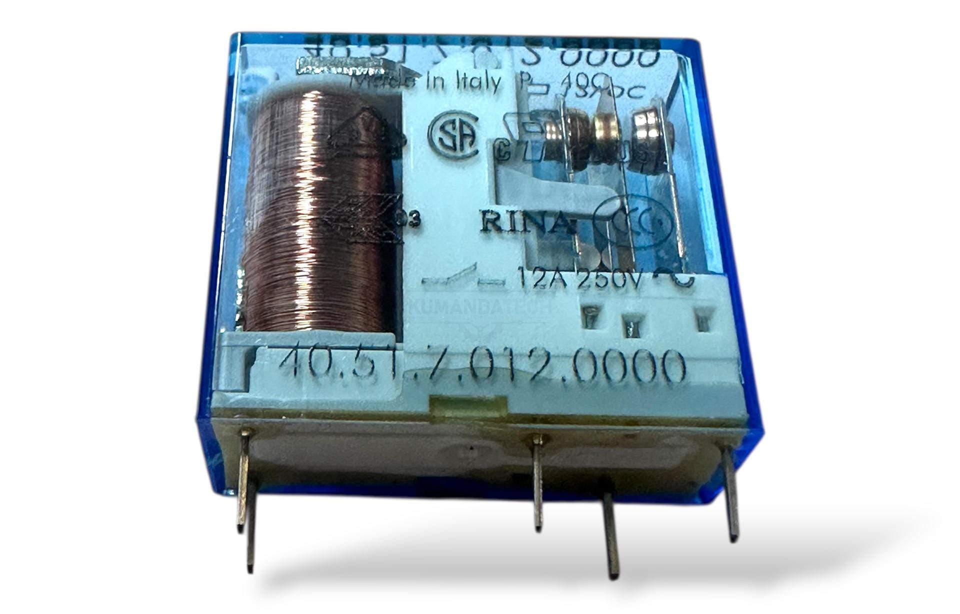 Finder 40.51.7.012.0000 12VDC Röle (SPDT, 10A) - Image 10