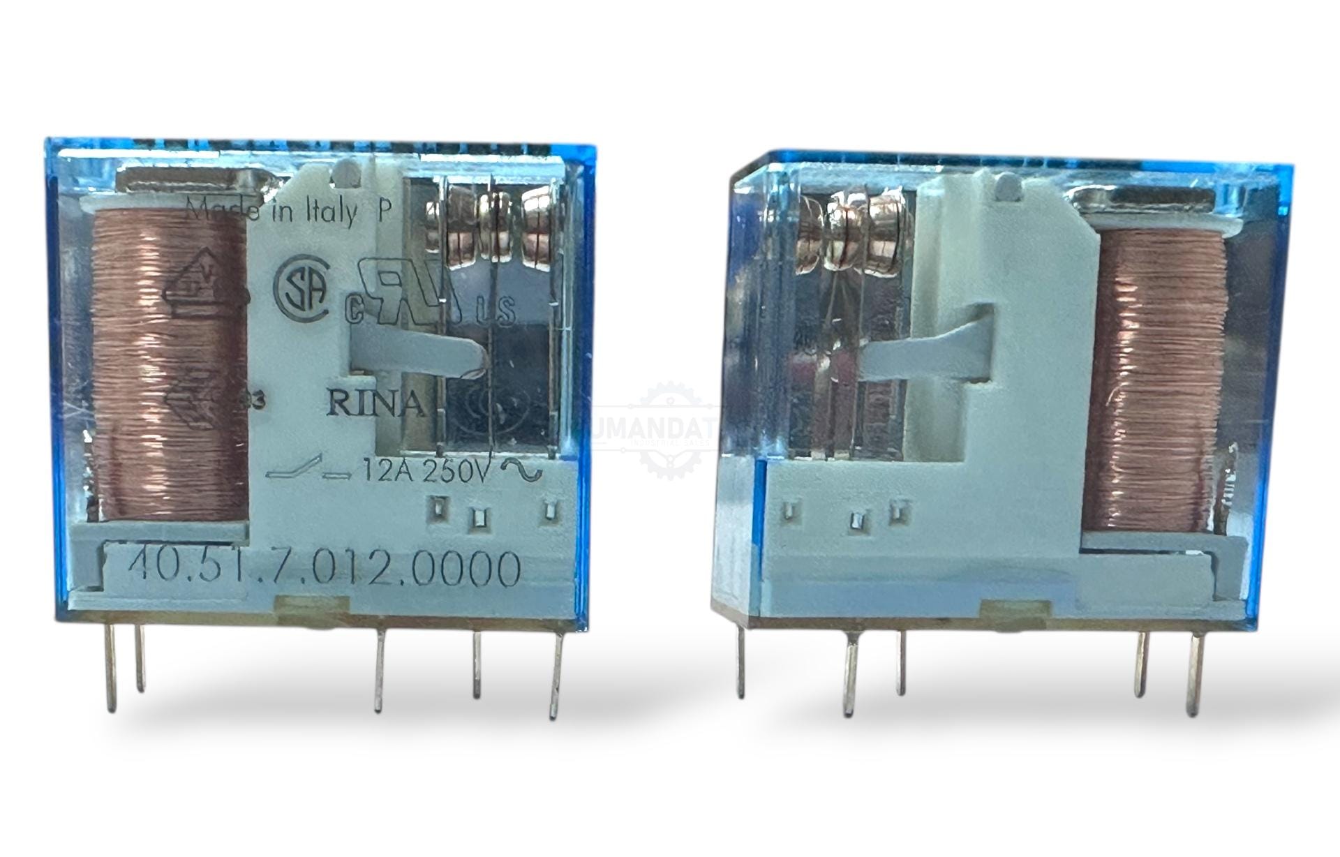 Finder 40.51.7.012.0000 12VDC Röle (SPDT, 10A) - Image 3