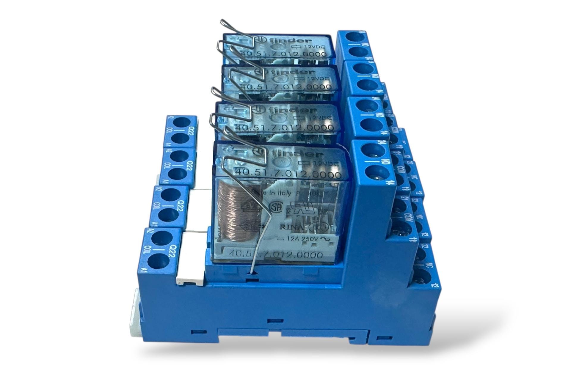 Finder 95.75.SMA Röle Soket – 8 Pin, DIN Ray & Panel Montaj, 10 A, 250 V - Görsel 2