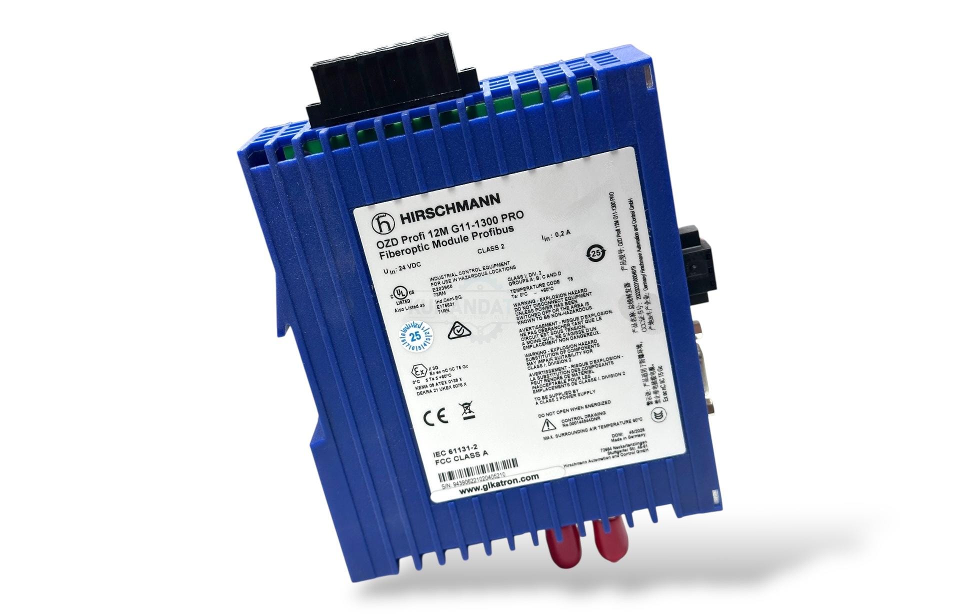 Hirschmann OZD Profi 12M G11‑1300 PRO Fiber Optik PROFIBUS Modül – Elektrik/Optik Arayüz Dönüştürücü - Image 30