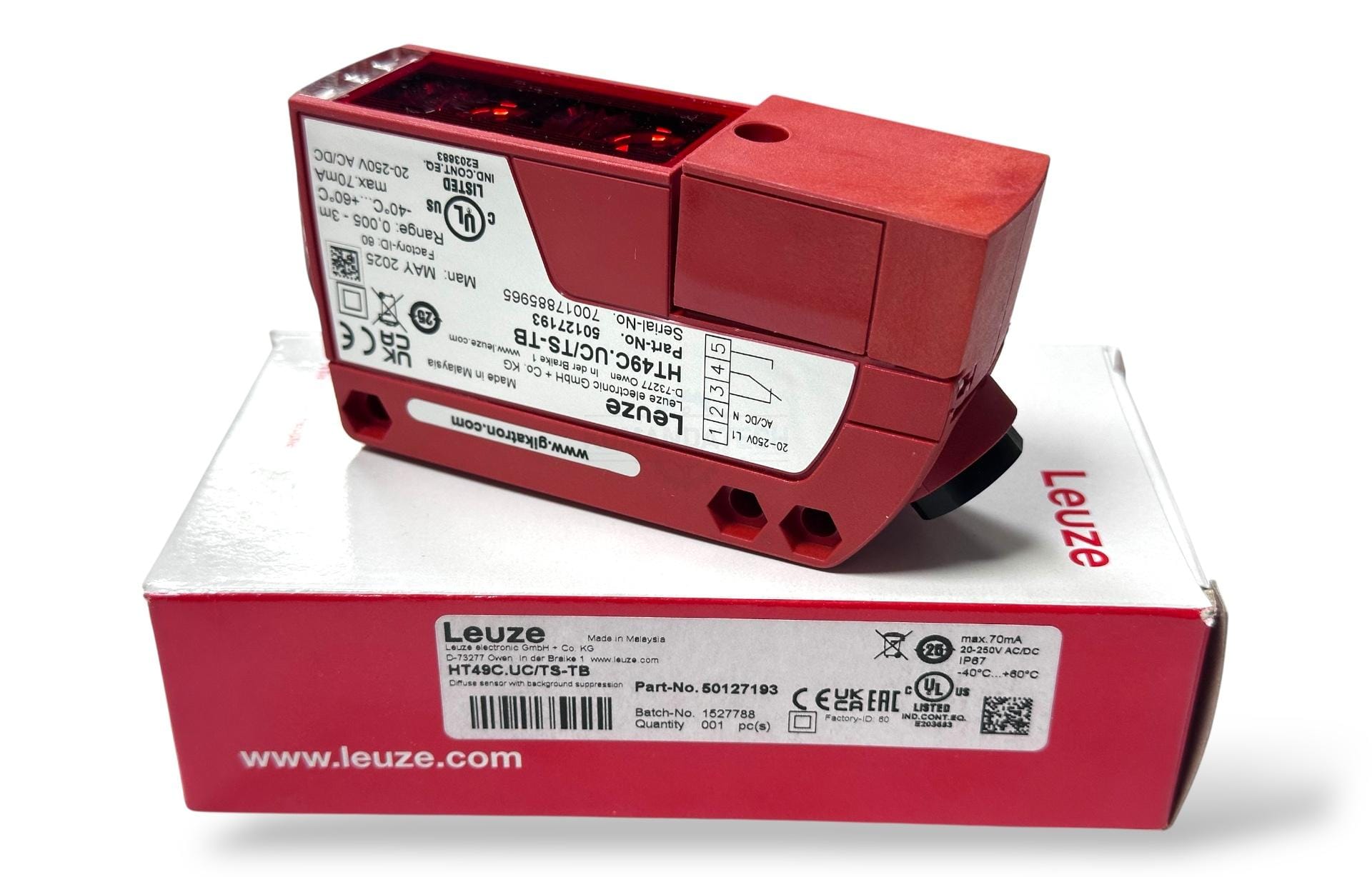 Leuze HC49C UC-TS-TB Fotosel Sensör – Ultrasonik Endüstriyel Sensör - Görsel 2