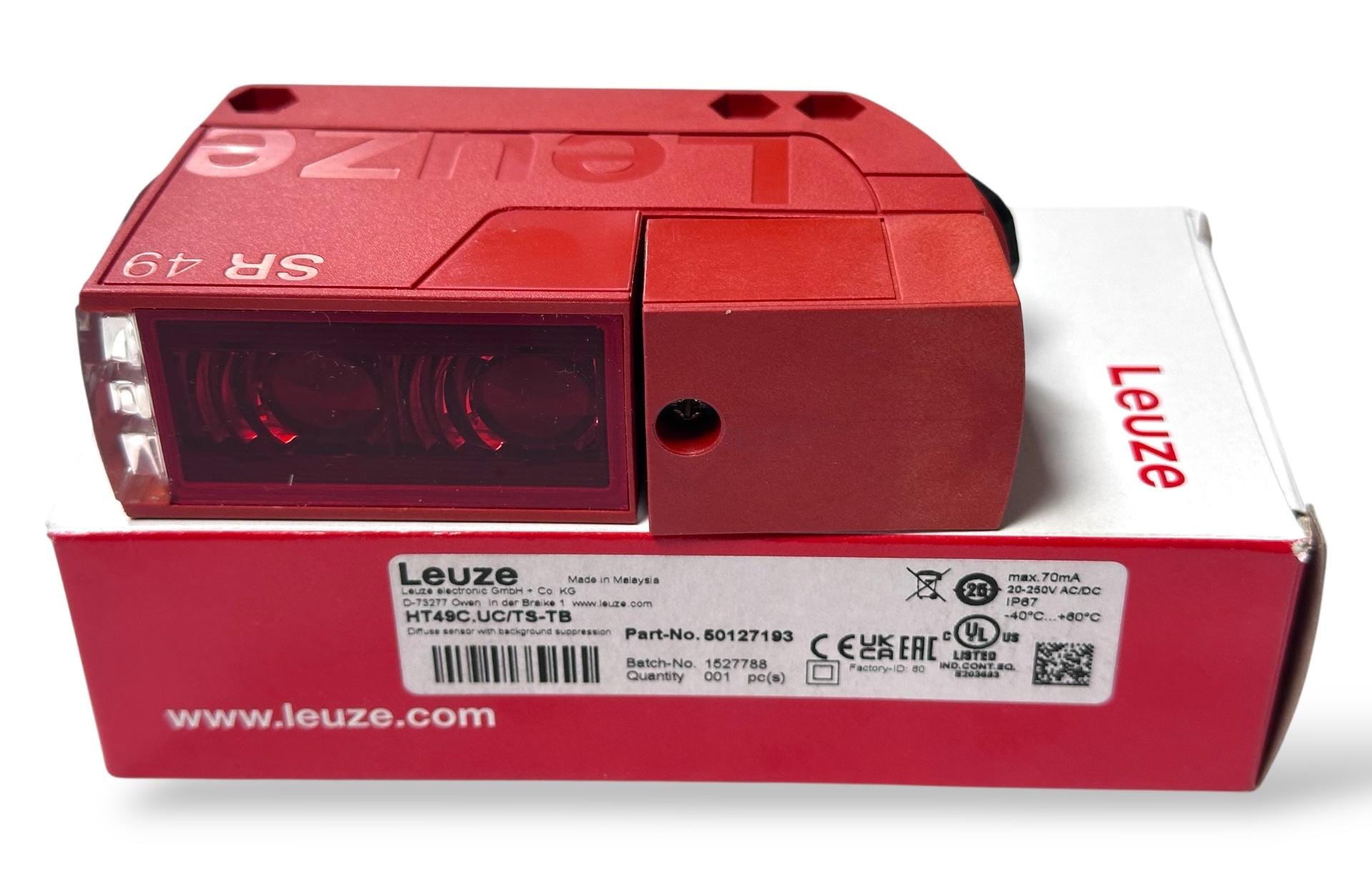 Leuze HC49C UC-TS-TB Fotosel Sensör – Ultrasonik Endüstriyel Sensör