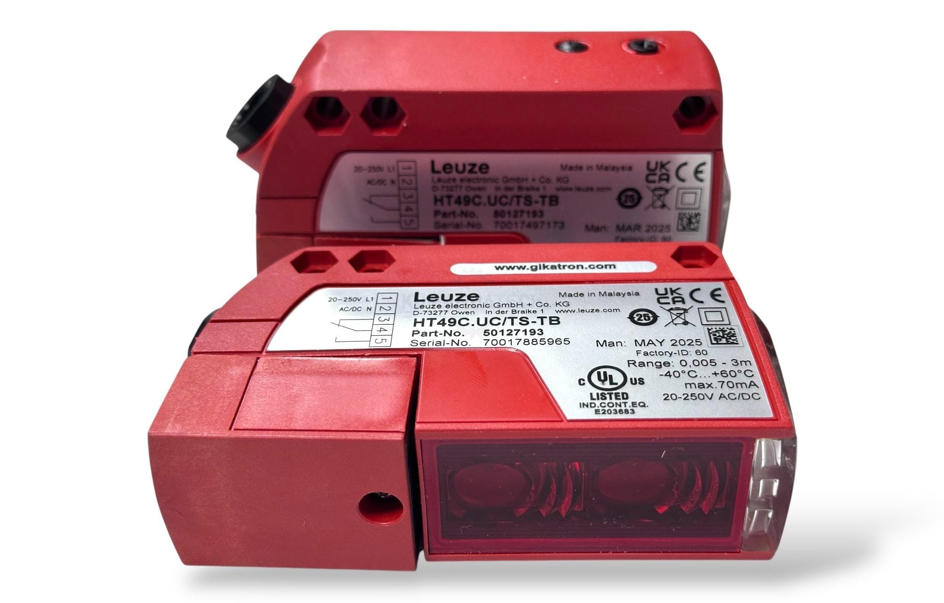 Leuze HC49C UC-TS-TB Fotosel Sensör – Ultrasonik Endüstriyel Sensör - Görsel 4