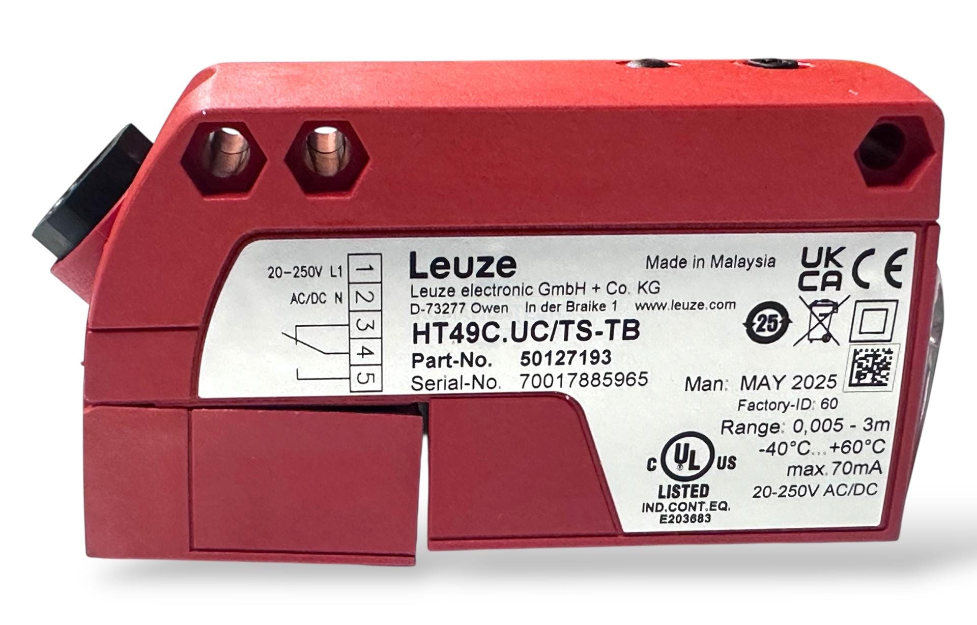 Leuze HC49C UC-TS-TB Fotosel Sensör – Ultrasonik Endüstriyel Sensör - Görsel 19