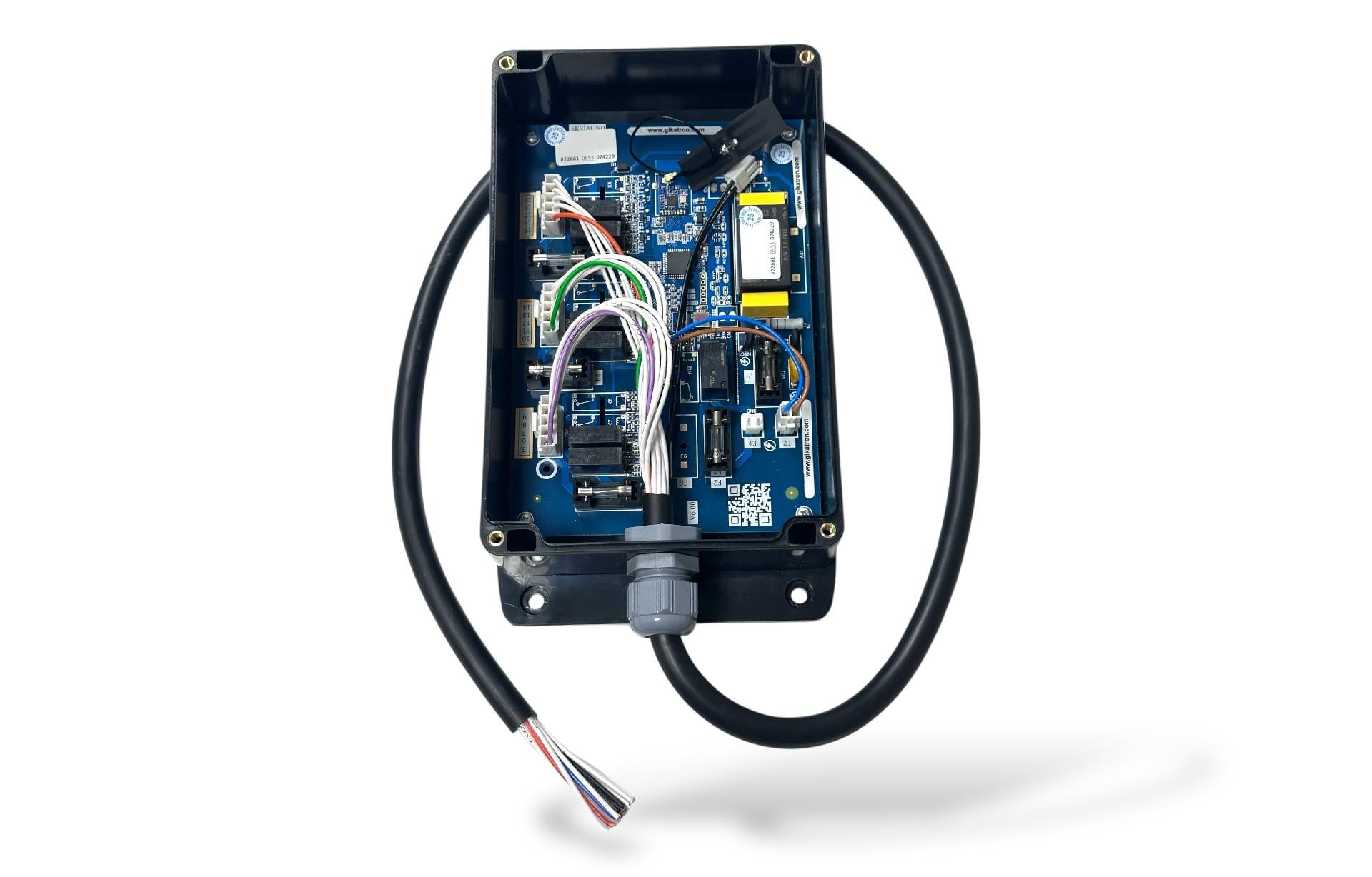 Gikatron Uzaktan Kumanda Seti-Evo606-220AC Serisi-6 Hareketli, Tek Kademeli, Tek Hızlı, 6 Hareket Yön Buton, 1 Start Yeşil Buton, 1 Acilstop Kırmızı Buton - Image 14