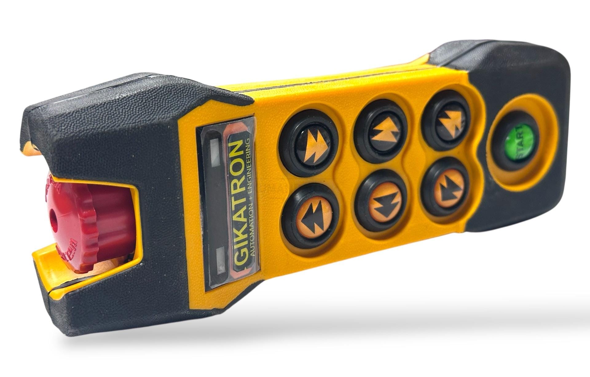 Gikatron Transmitter Tek Kademeli, Tek Hızlı Kumanda Vericisi – 6 Hareket Yön Buton, 1 Start Yeşil Buton, 1 AcilStop Kırmızı Buton Orijinal Yedek Parça Seti - Görsel 5