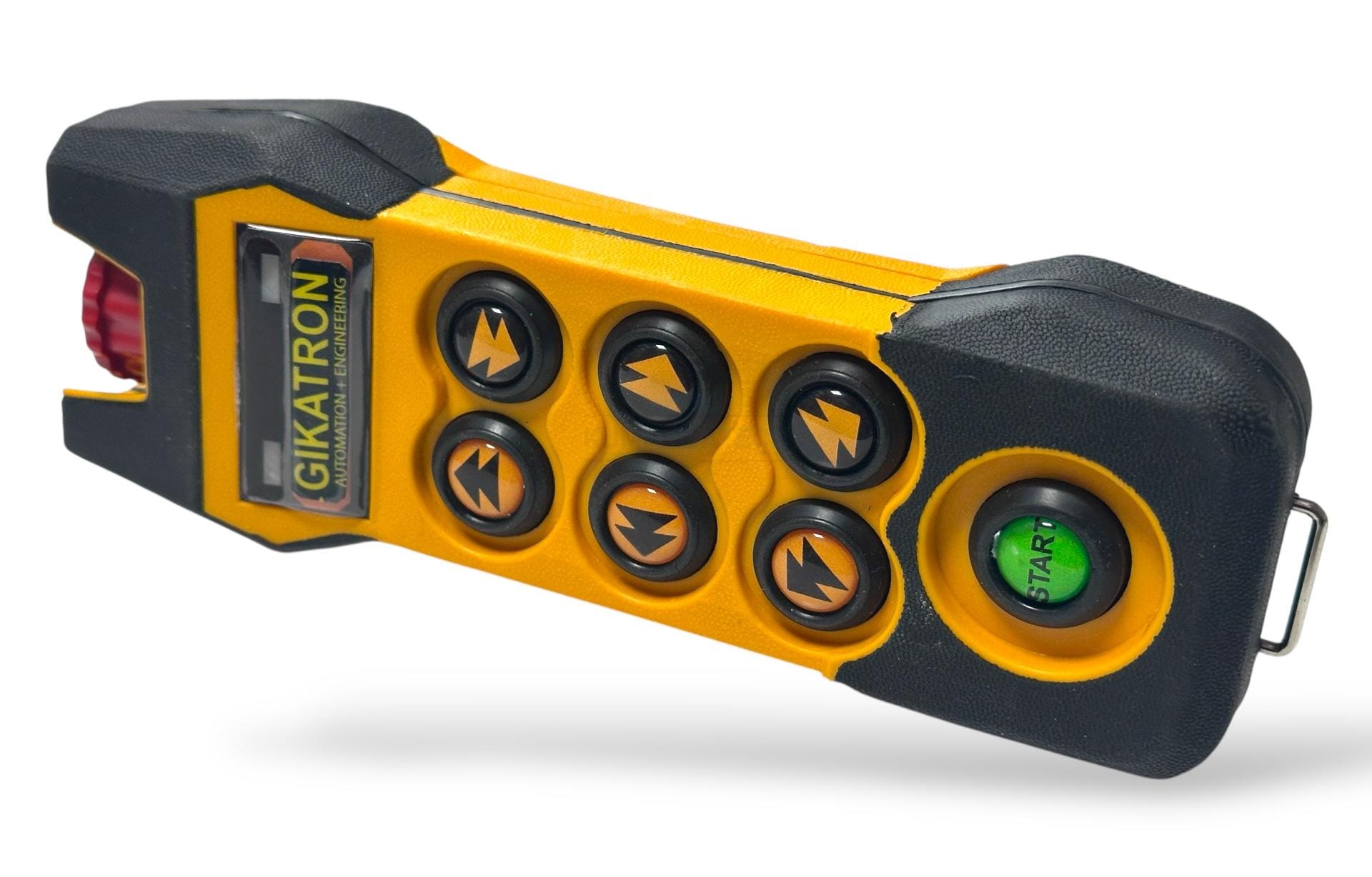 Gikatron Transmitter Tek Kademeli, Tek Hızlı Kumanda Vericisi – 6 Hareket Yön Buton, 1 Start Yeşil Buton, 1 AcilStop Kırmızı Buton Orijinal Yedek Parça Seti