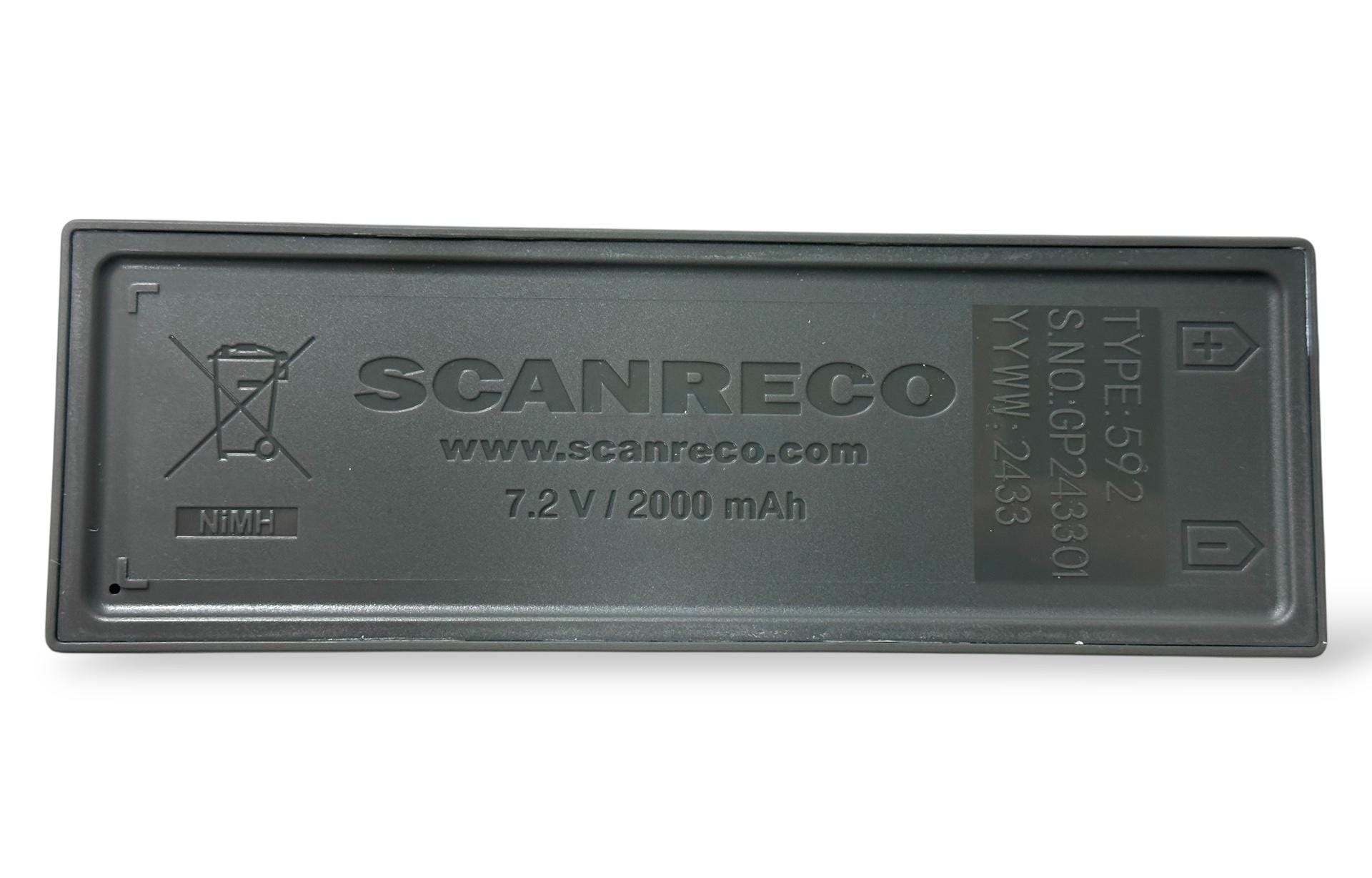 Scanreco Type592 7.2V 2000mAh Şarjlı Batarya – Endüstriyel Kumanda Pili - Image 4