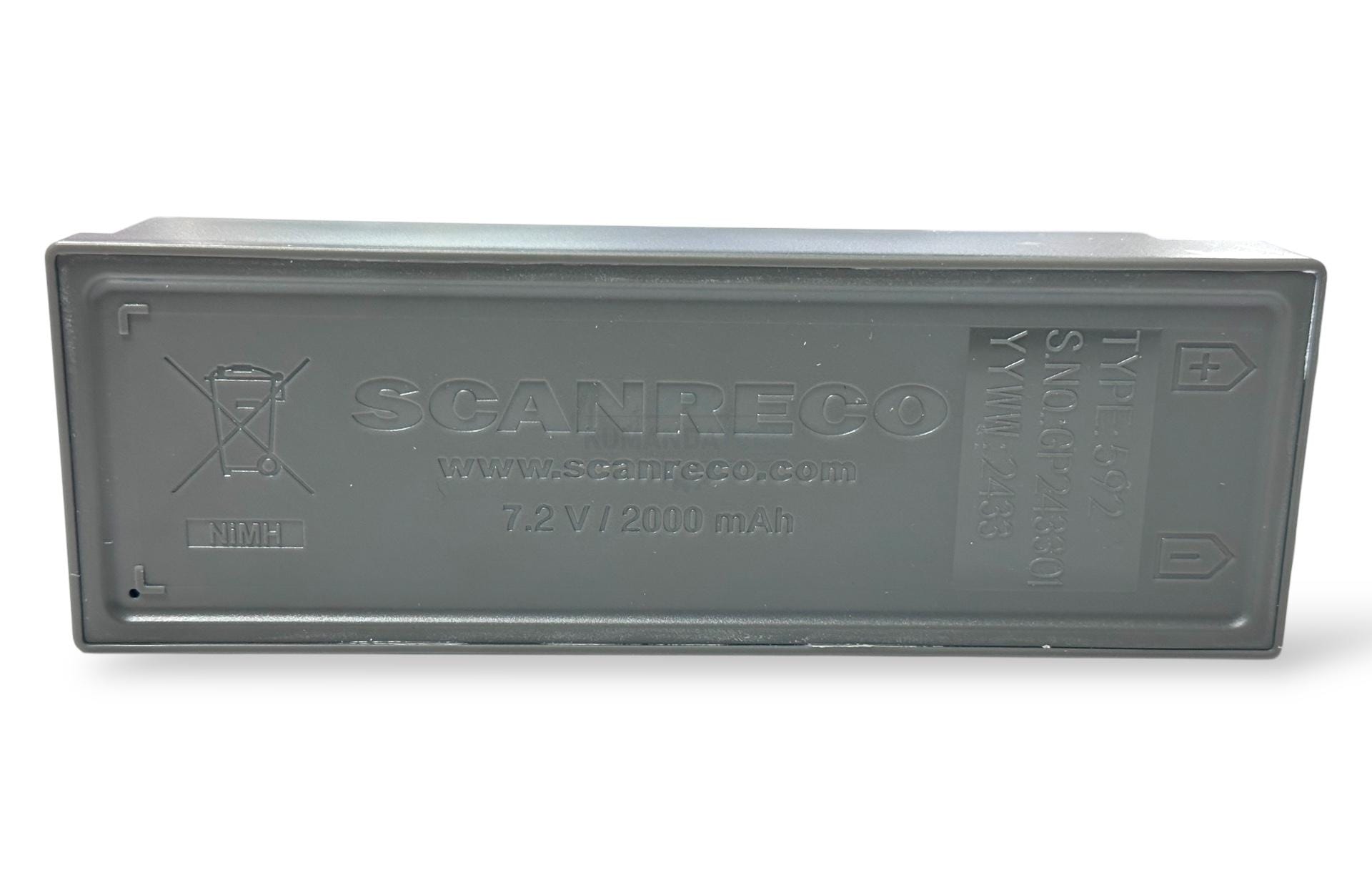 Scanreco Type592 7.2V 2000mAh Şarjlı Batarya – Endüstriyel Kumanda Pili - Image 3