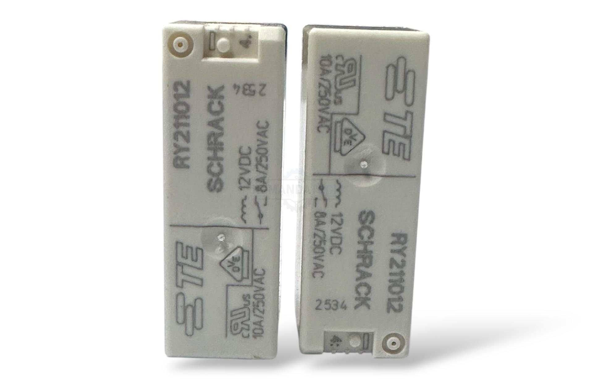 Schrack RY211012 Röle 12V DC – Endüstriyel Güç Rölesi - Görsel 5