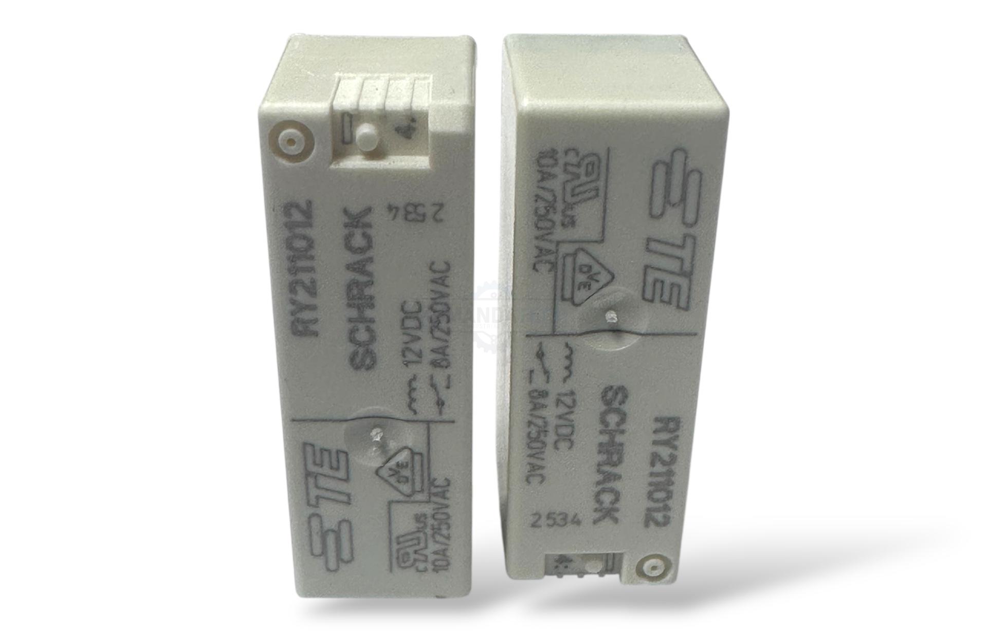 Schrack RY211012 Röle 12V DC – Endüstriyel Güç Rölesi - Görsel 4