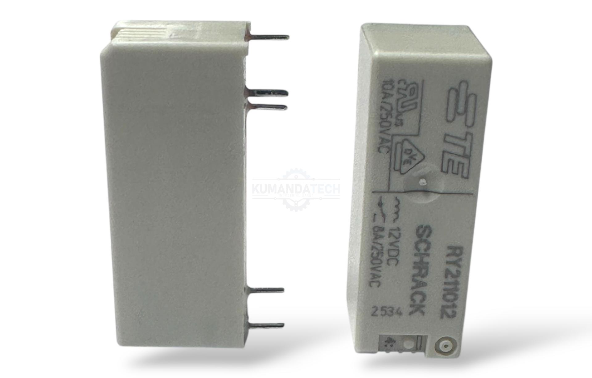 Schrack RY211012 Röle 12V DC – Endüstriyel Güç Rölesi - Görsel 3
