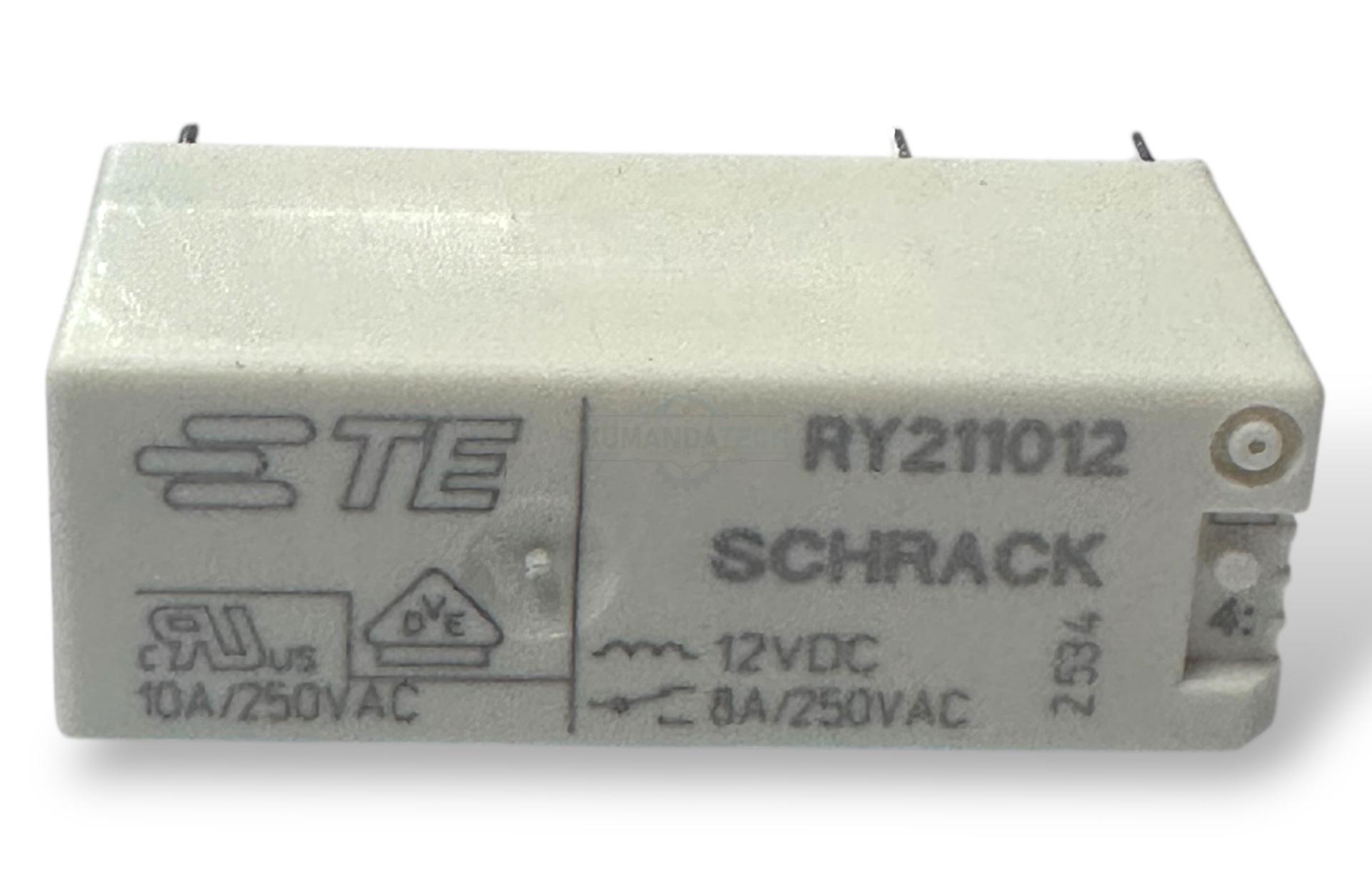 Schrack RY211012 Röle 12V DC – Endüstriyel Güç Rölesi - Görsel 11